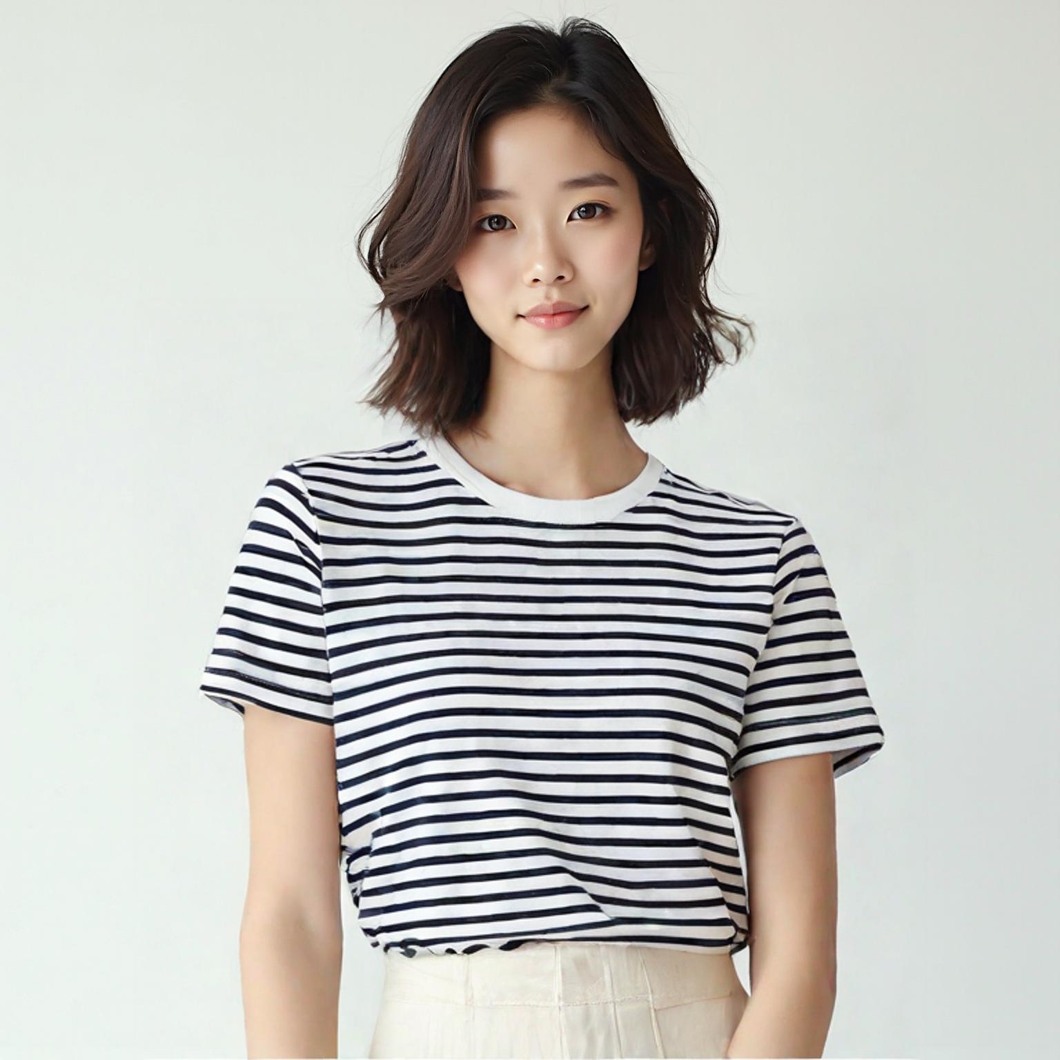 에이치엔엠 반팔티셔츠