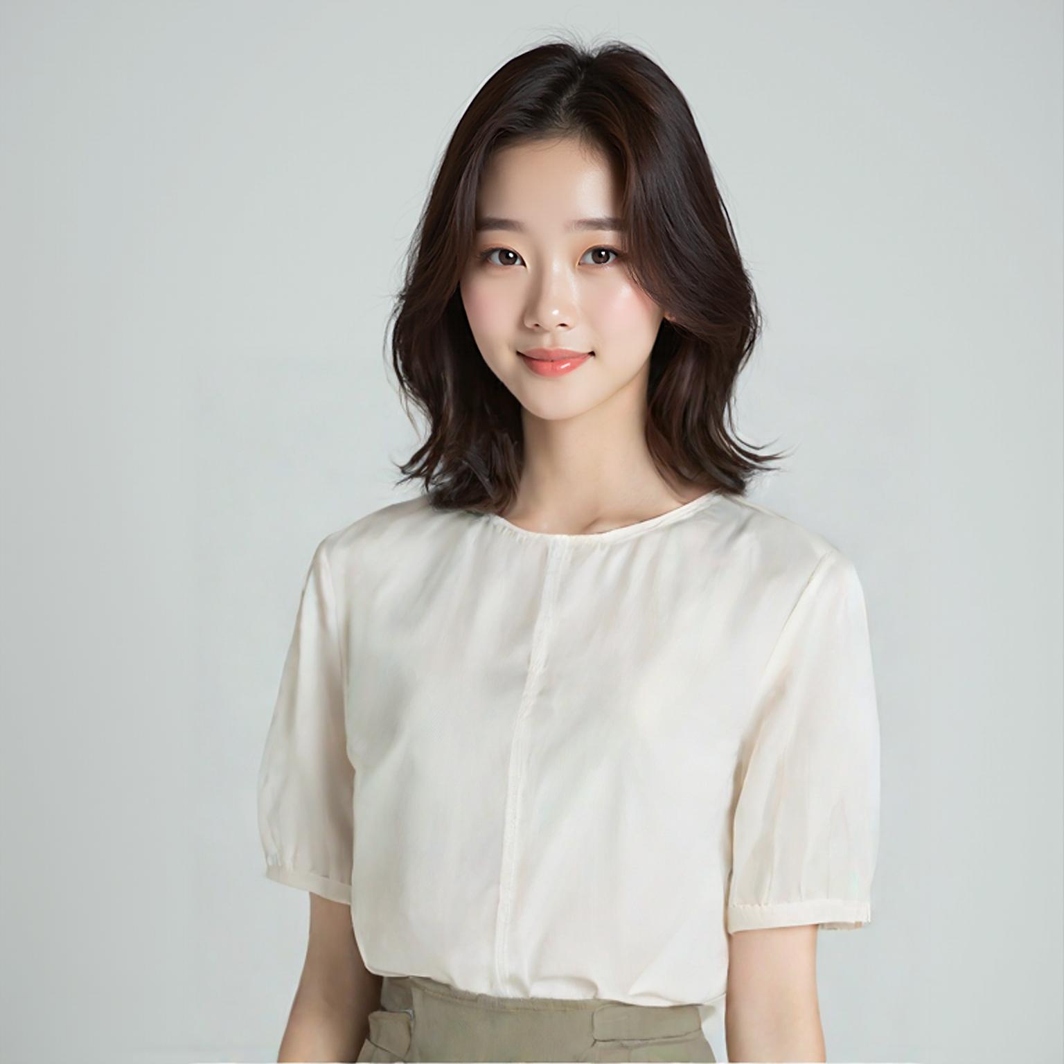유니클로 유 블라우스