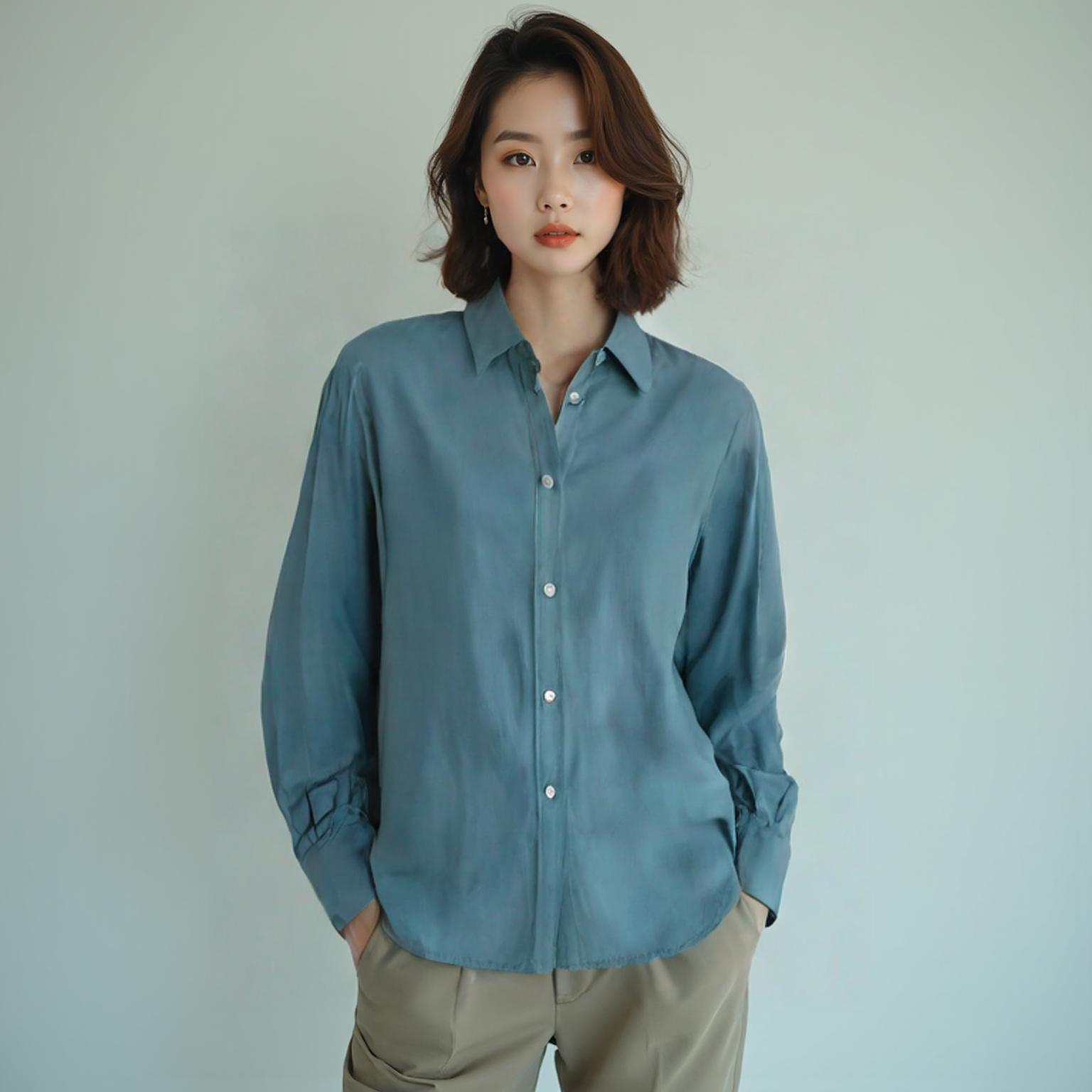더캐시미어 셔츠