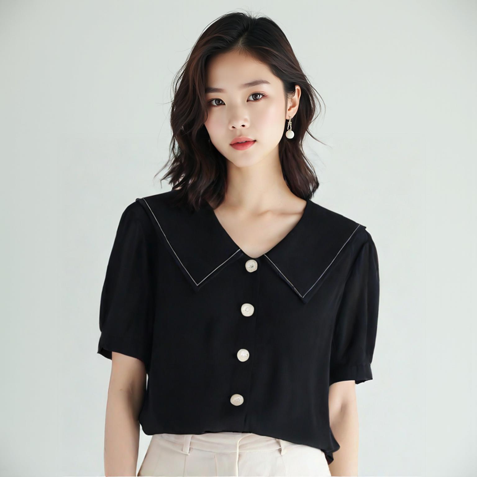 스파오 블라우스