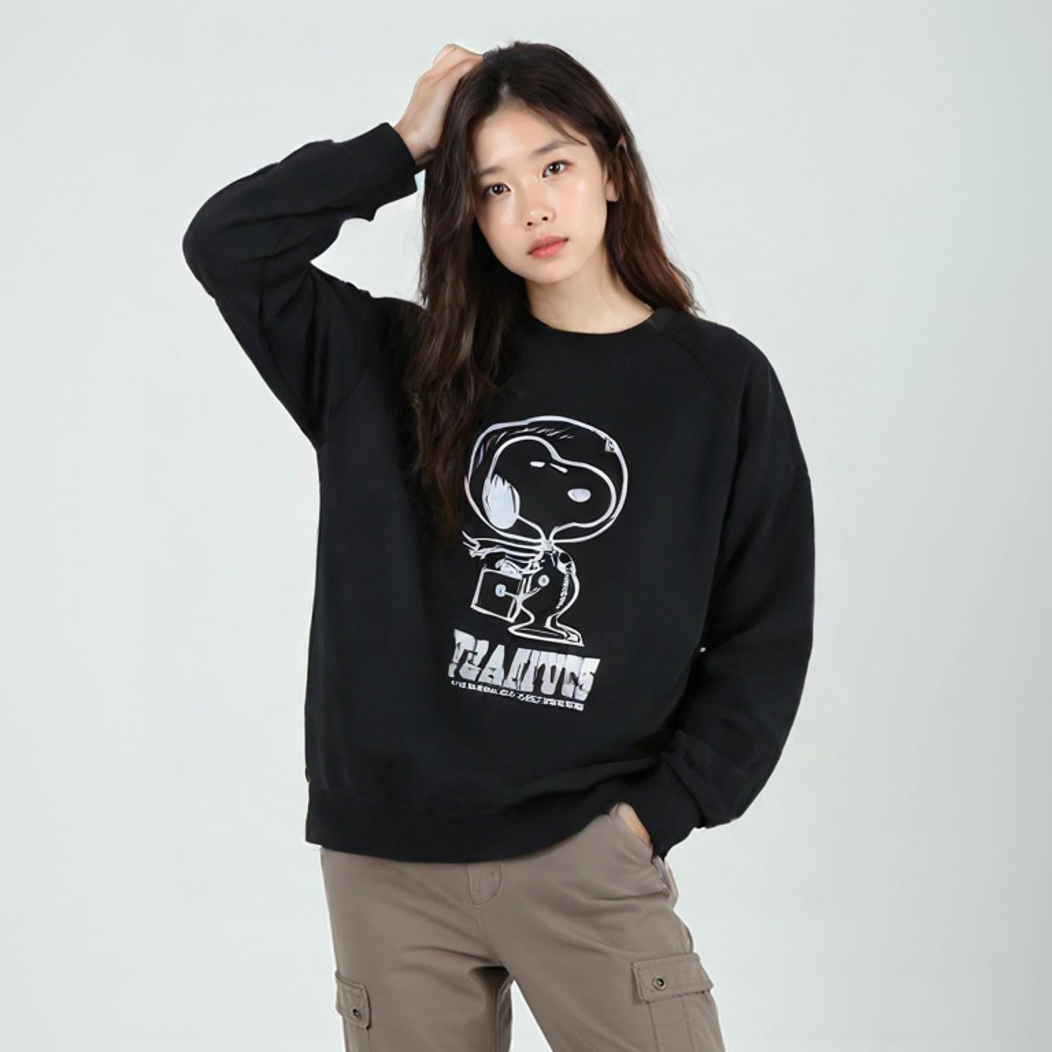 유니클로 맨투맨티