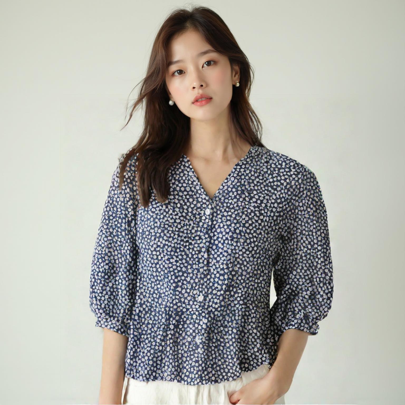 에잇세컨즈 블라우스