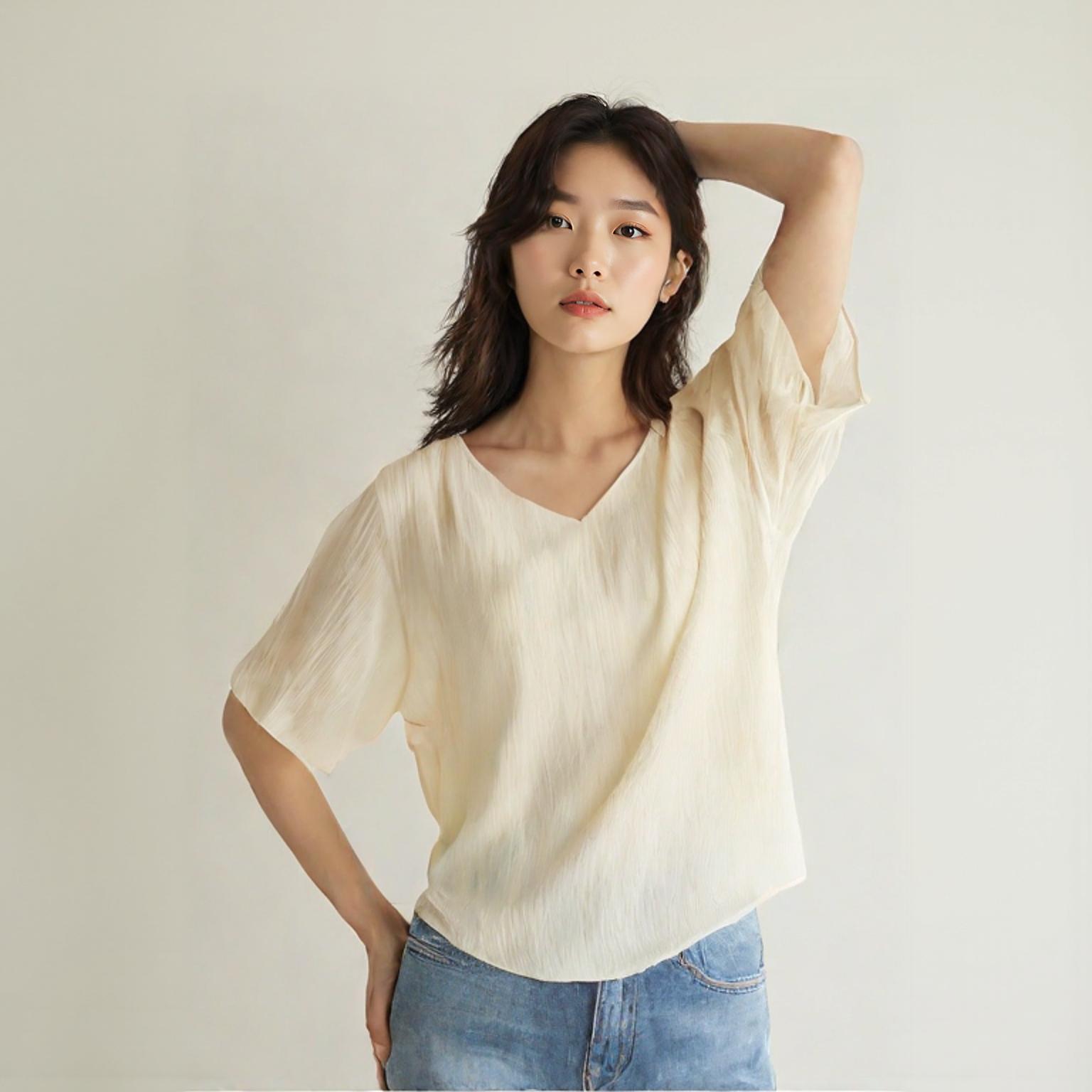 미쏘 블라우스