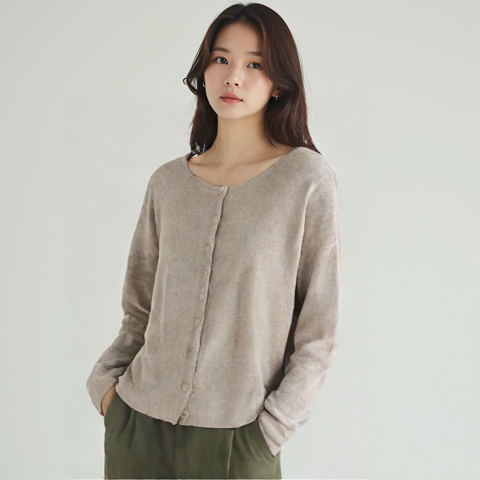 망고, 매니 플리즈. 라운드카디건