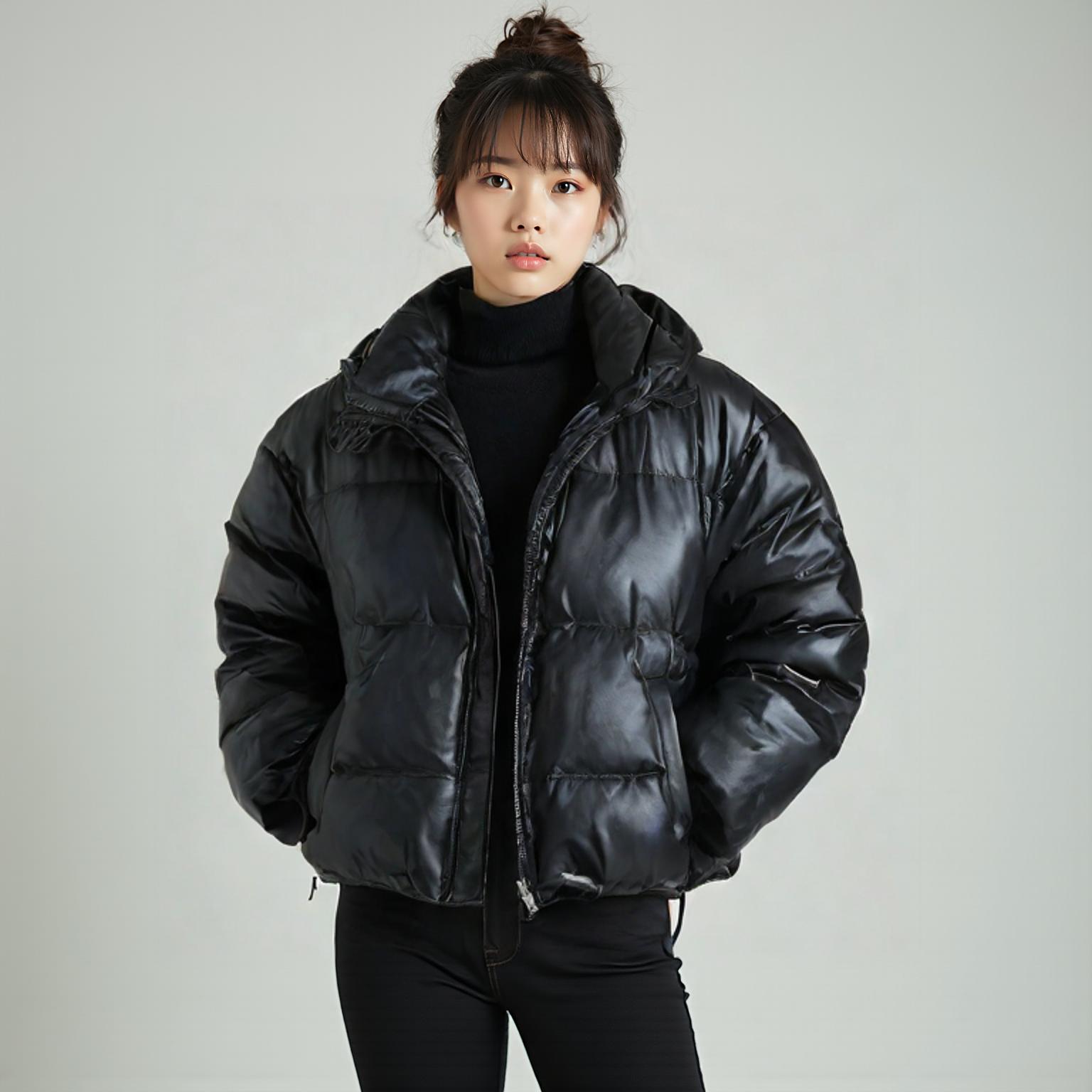 자라 패딩점퍼