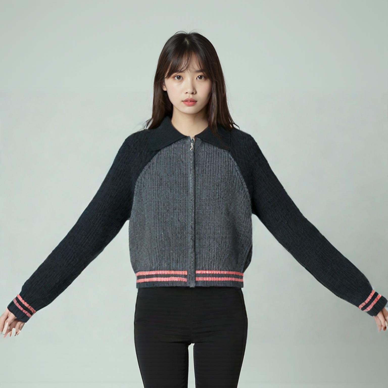주느세콰 니트집업
