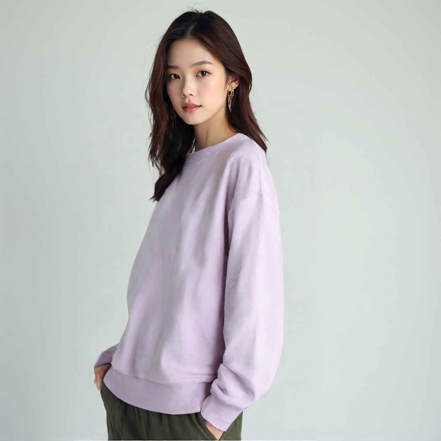 유니클로 맨투맨티