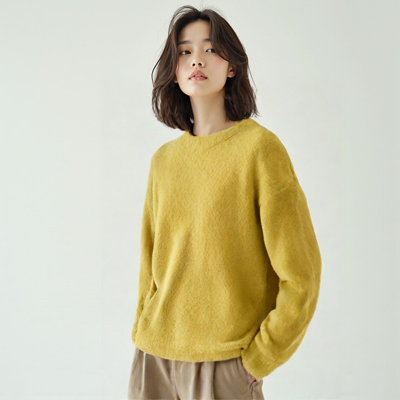 세컨플로어 라운드니트