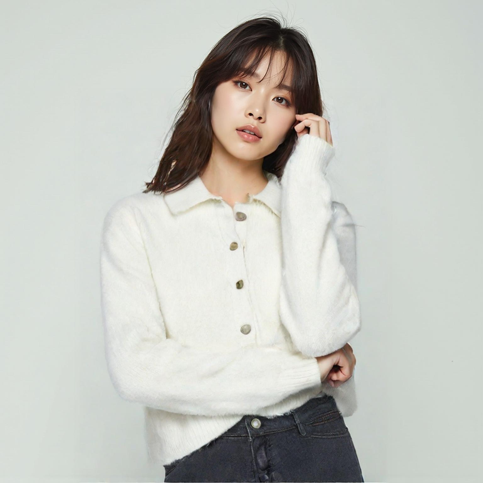 앤아더스토리즈 칼라카디건