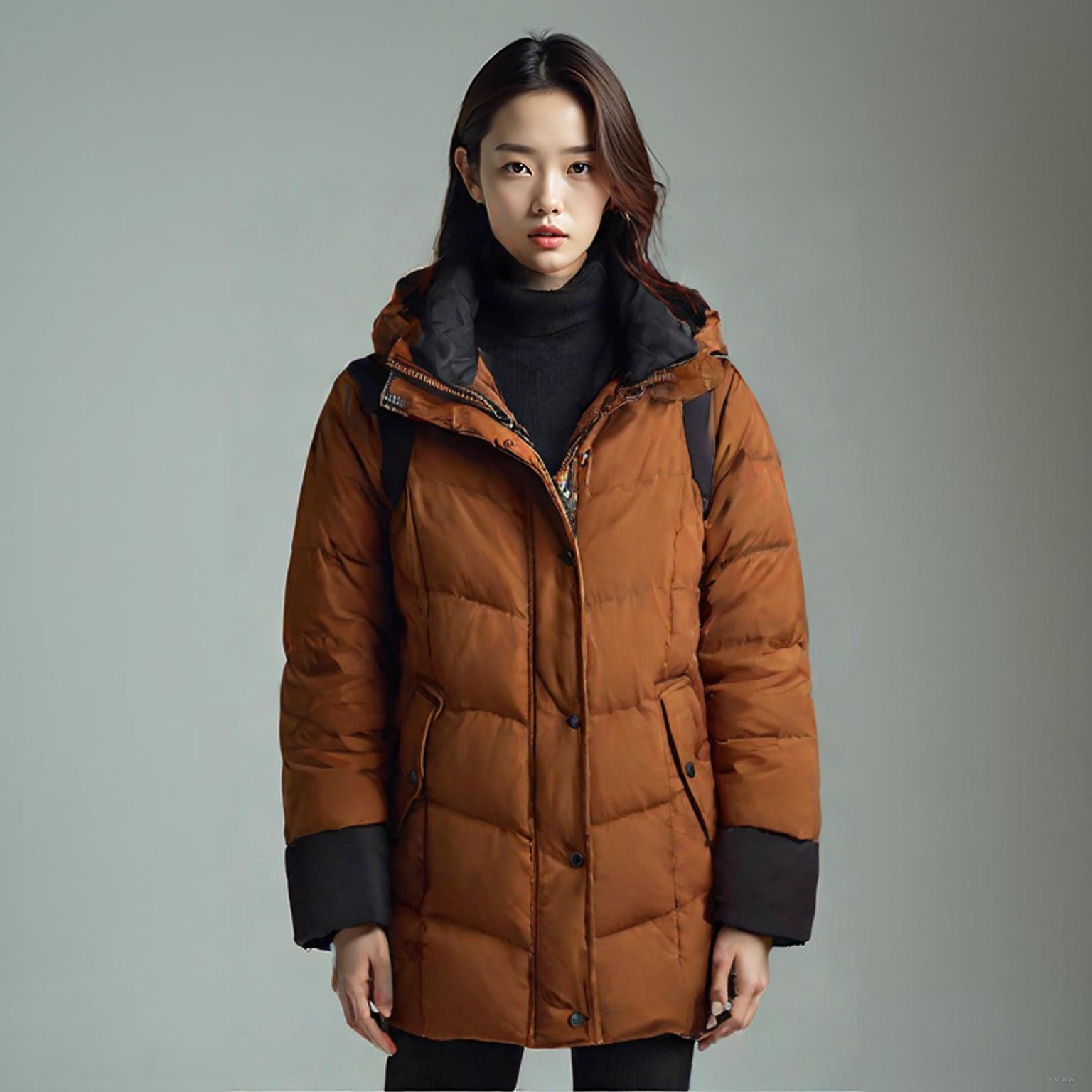 행텐 패딩점퍼