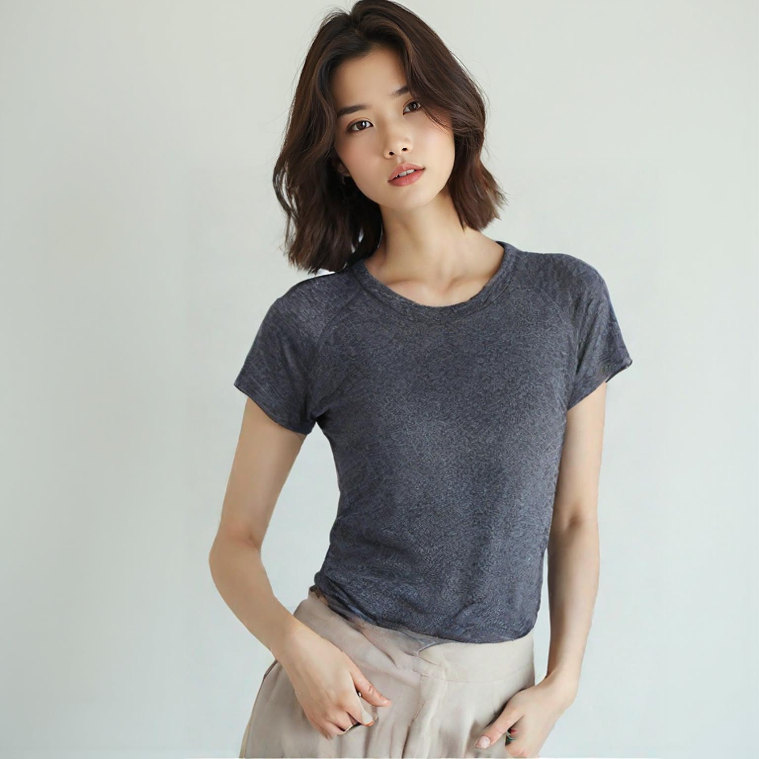 안다르 반팔티셔츠