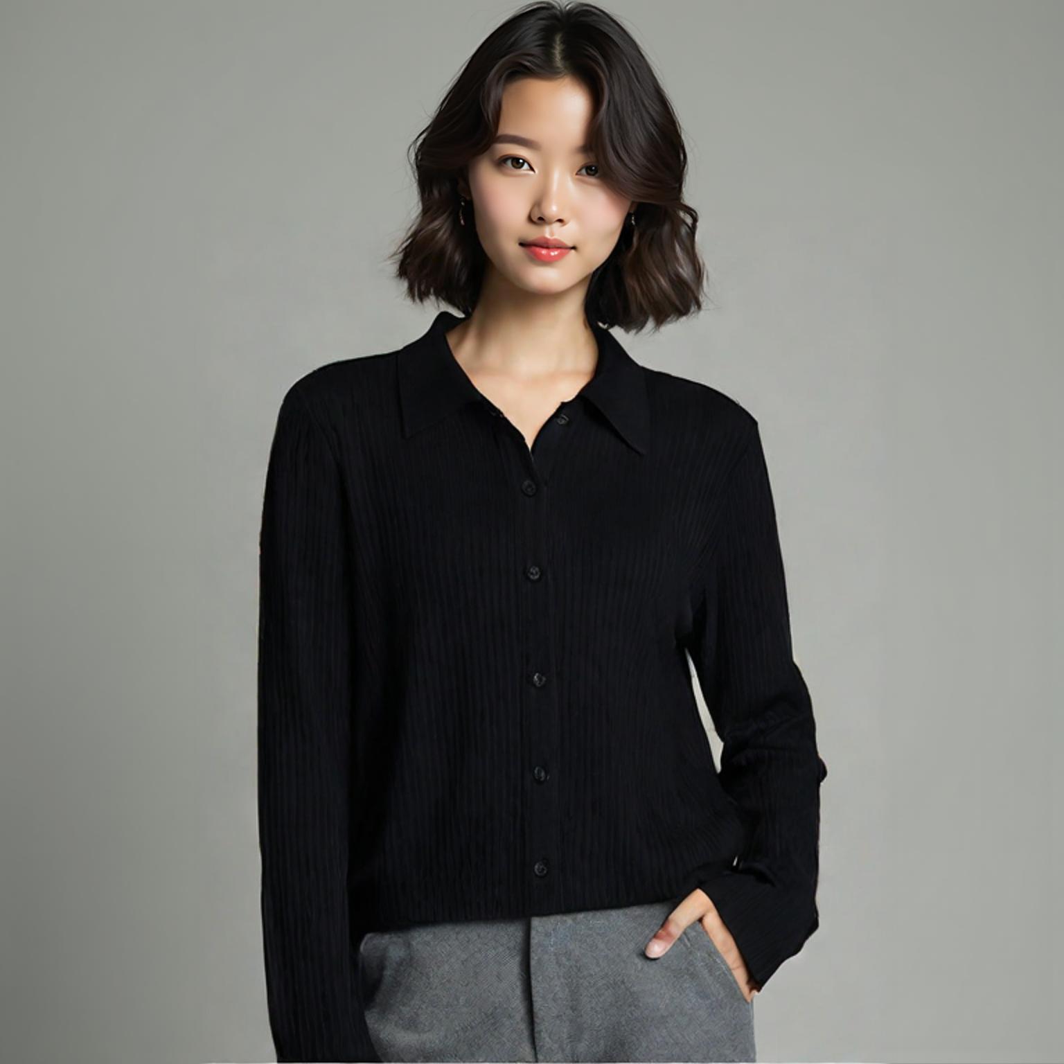 폴햄 칼라카디건