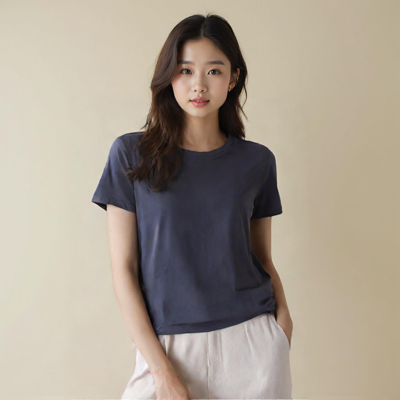 안다르 반팔티셔츠