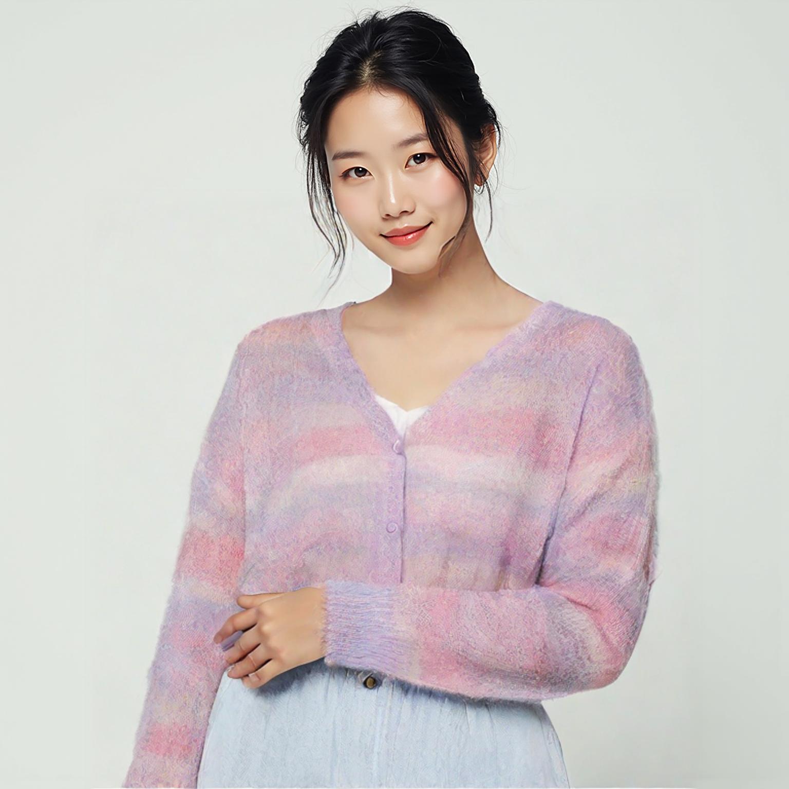 제이케이 브이넥카디건