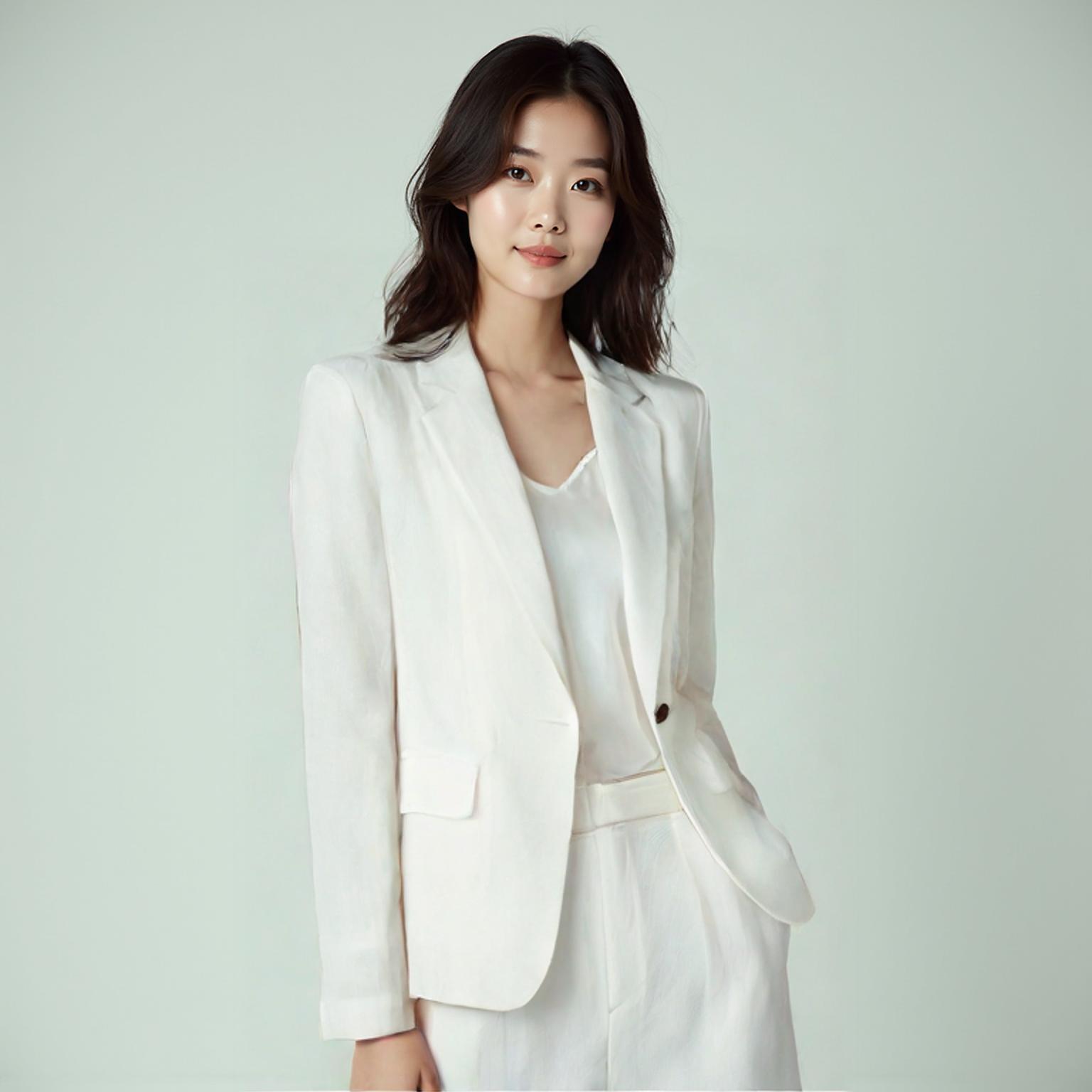 에이치엔엠 리넨재킷