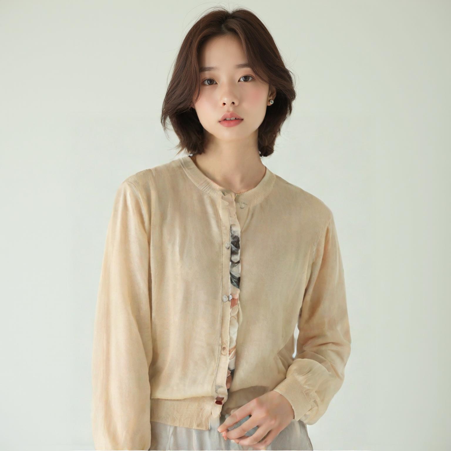닥스 라운드카디건