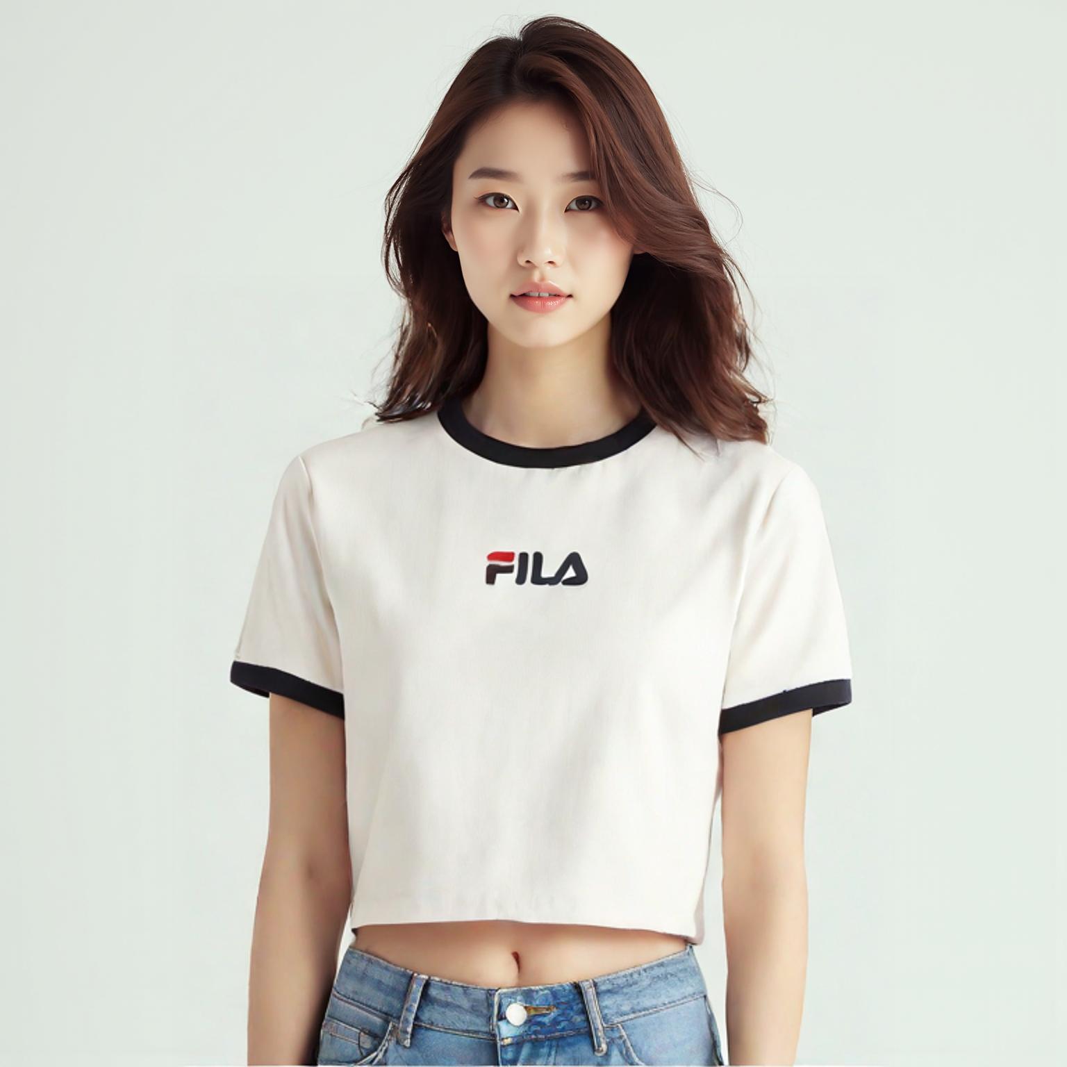 휠라 반팔티셔츠