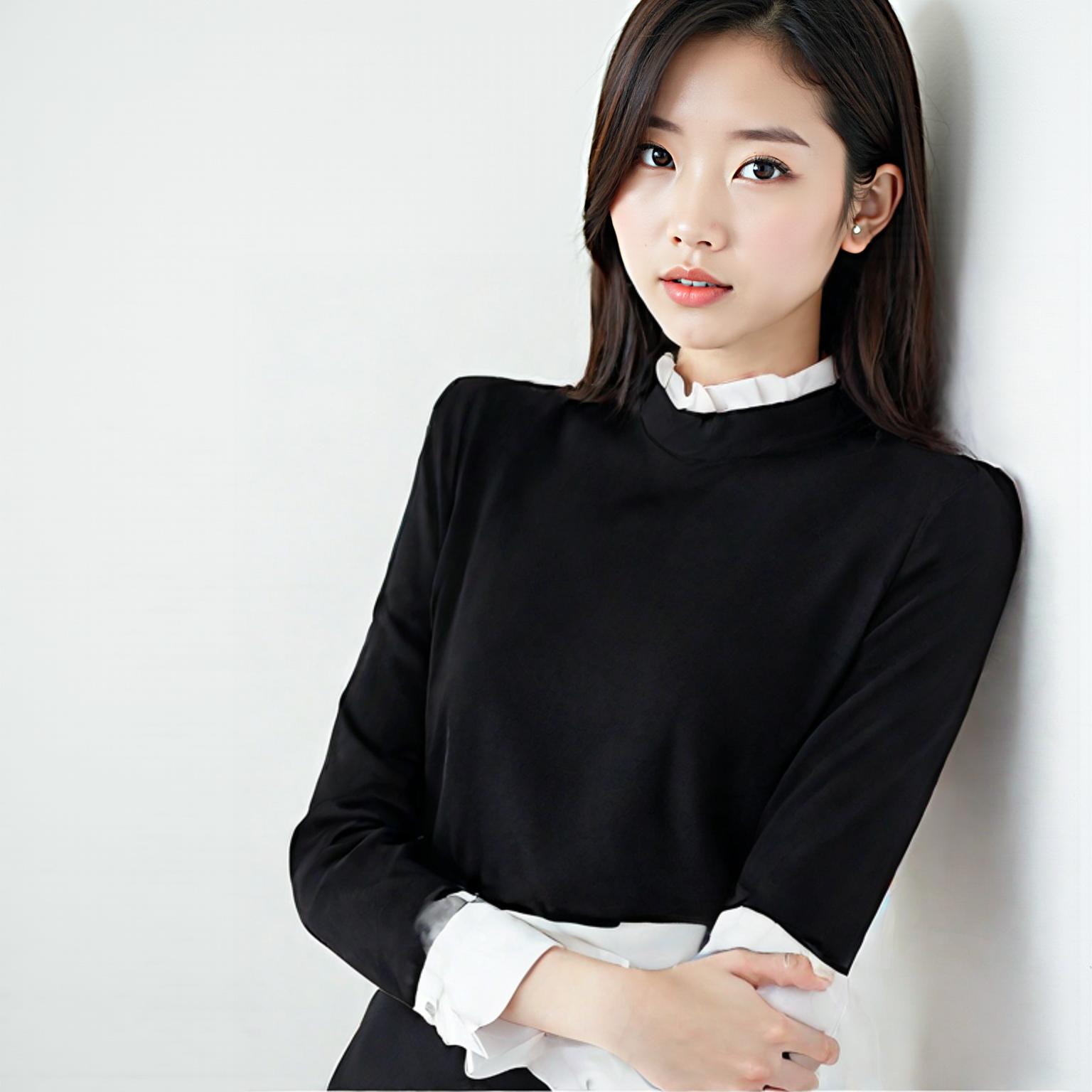 클루 드 클레어 블라우스