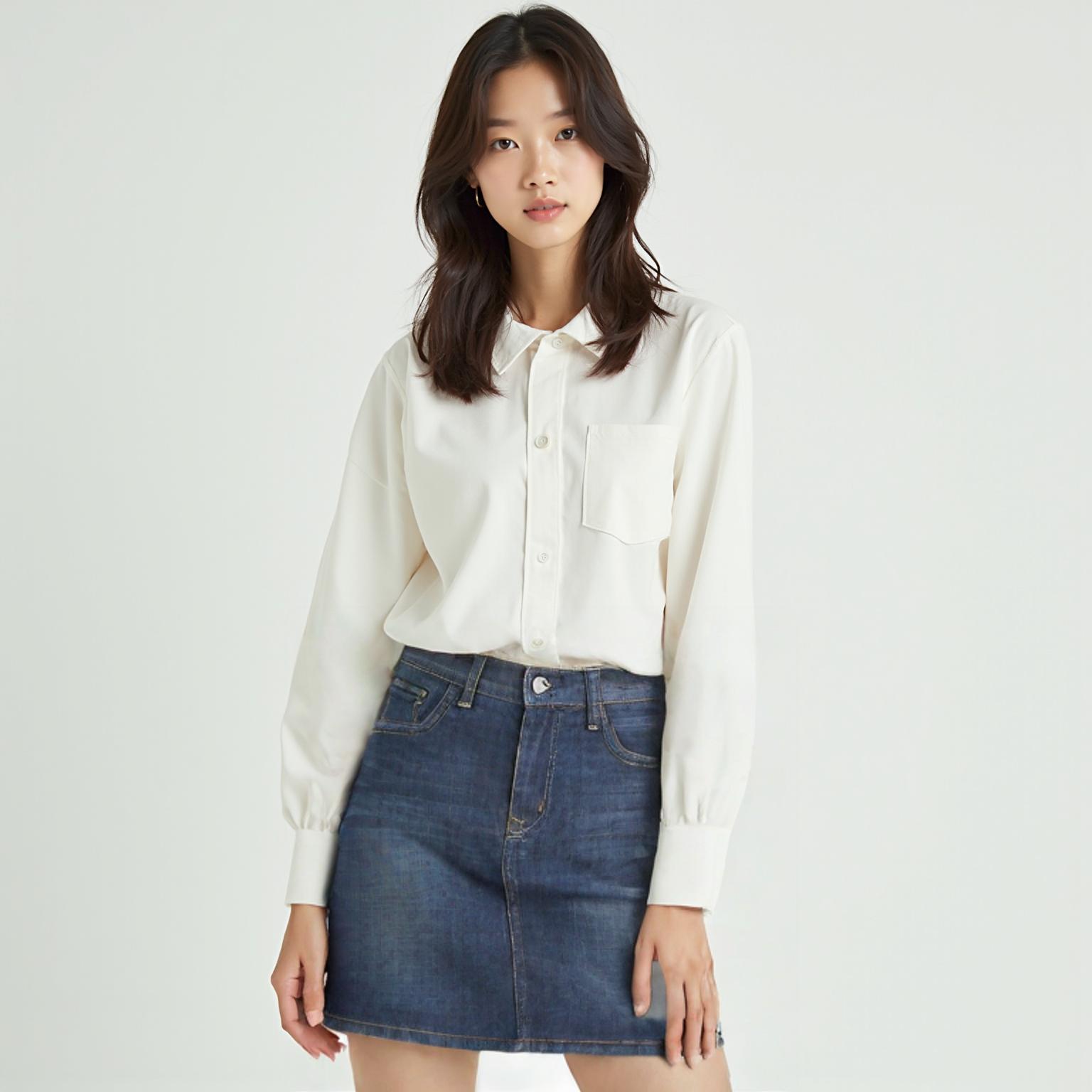 유니클로 미니스커트