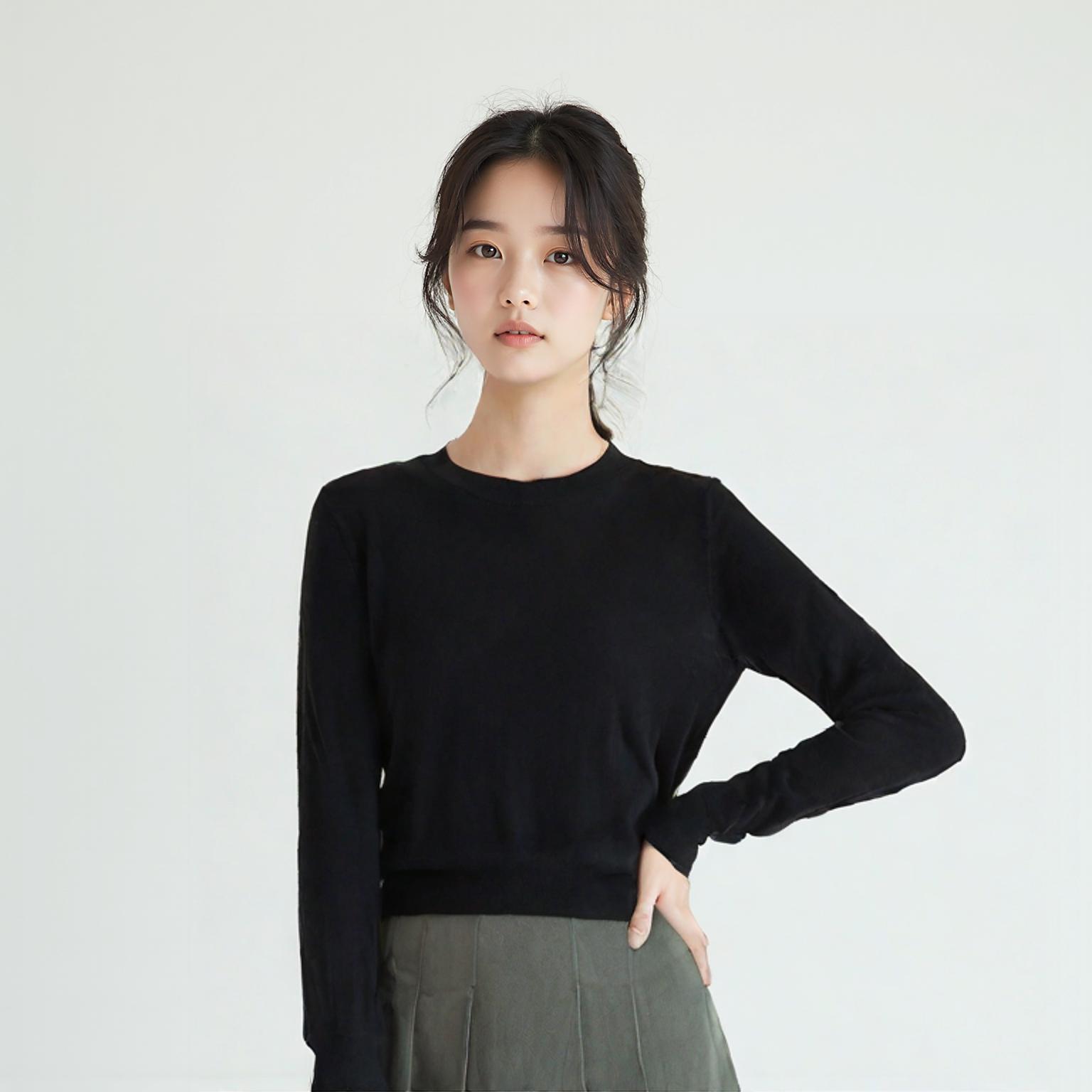 자라 라운드니트