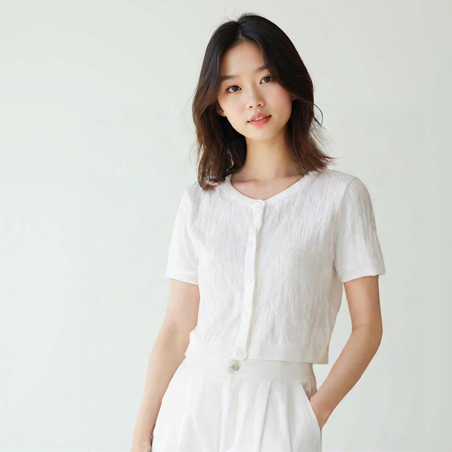 스파오 라운드카디건