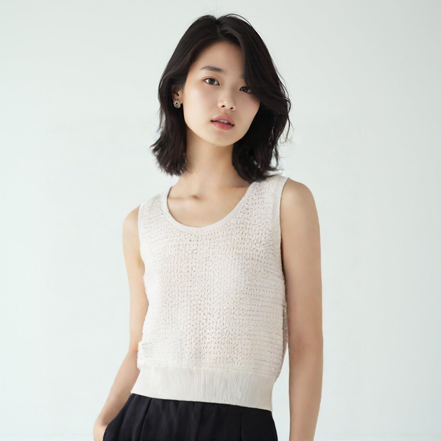 탑텐 니트조끼