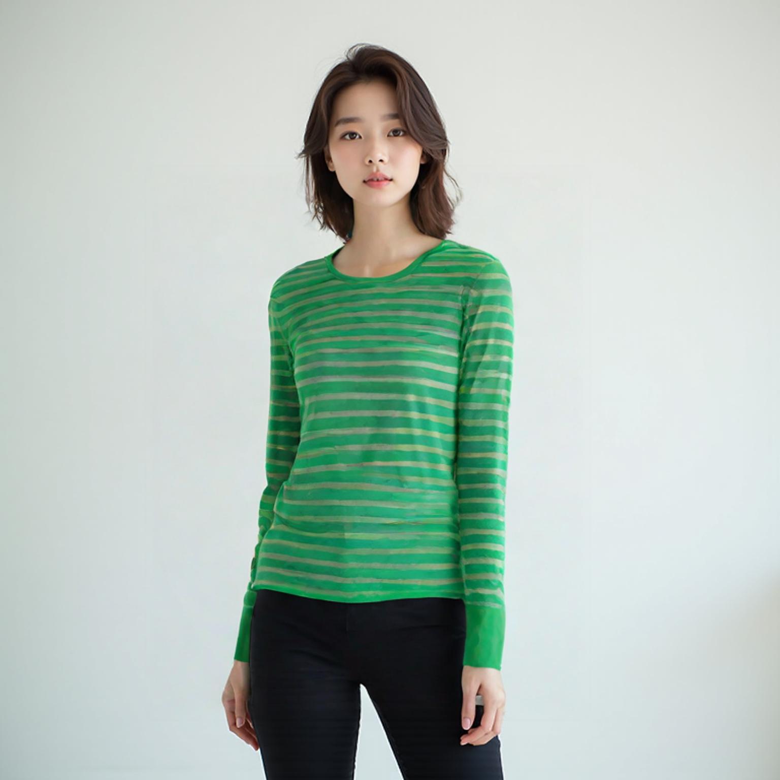 갭 긴팔티셔츠