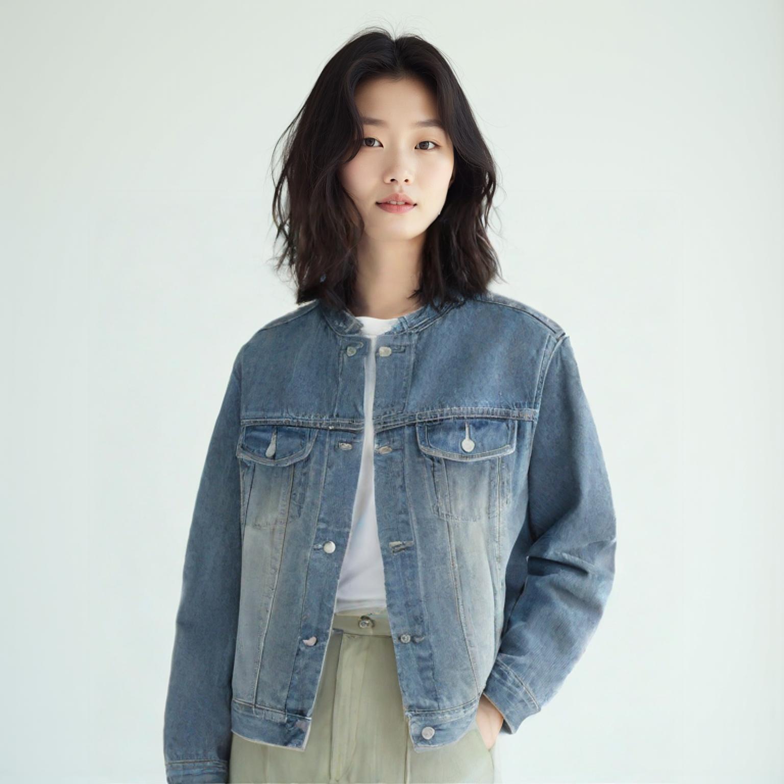 마이딥블루메모리즈 데님재킷
