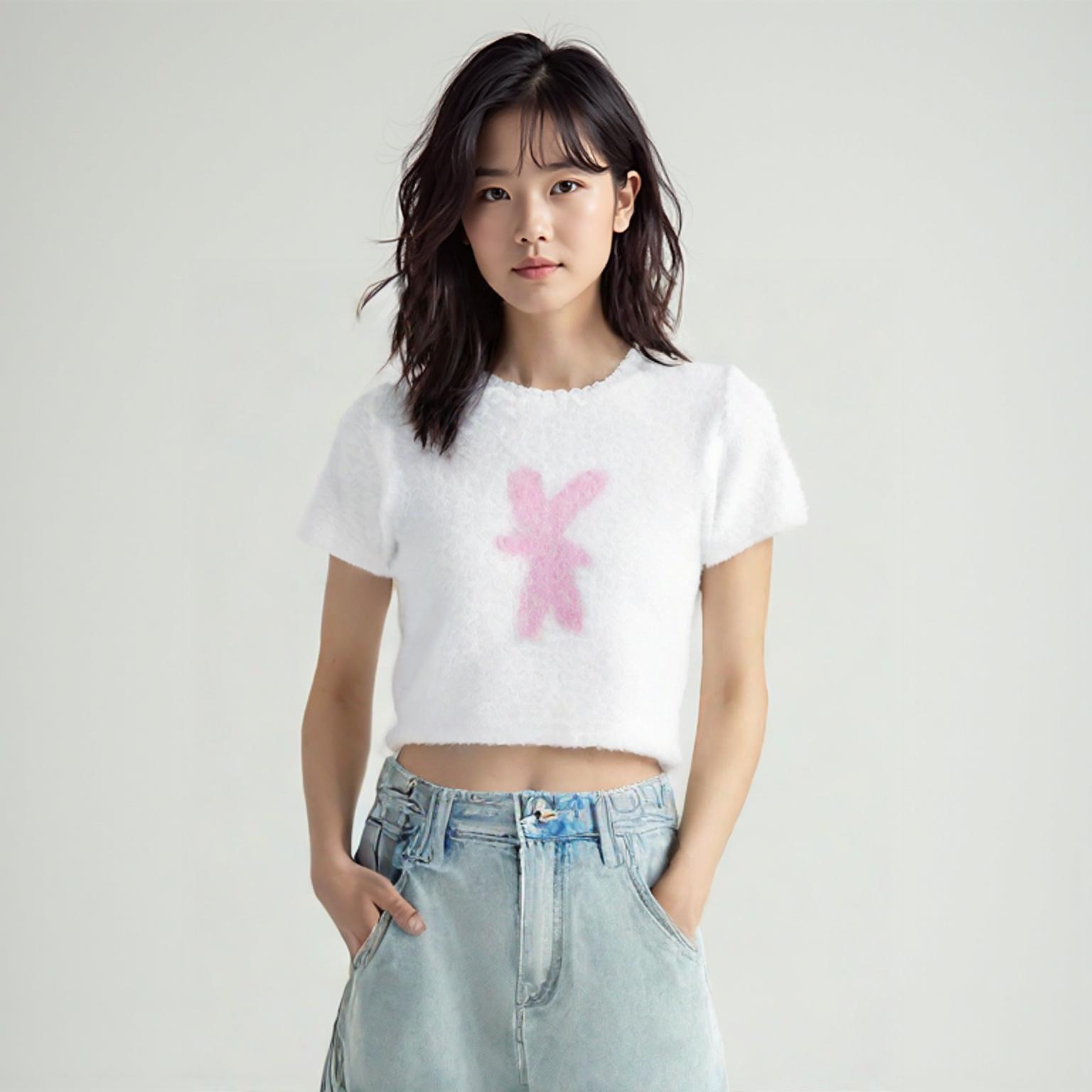 샐러드바구니 반팔티셔츠