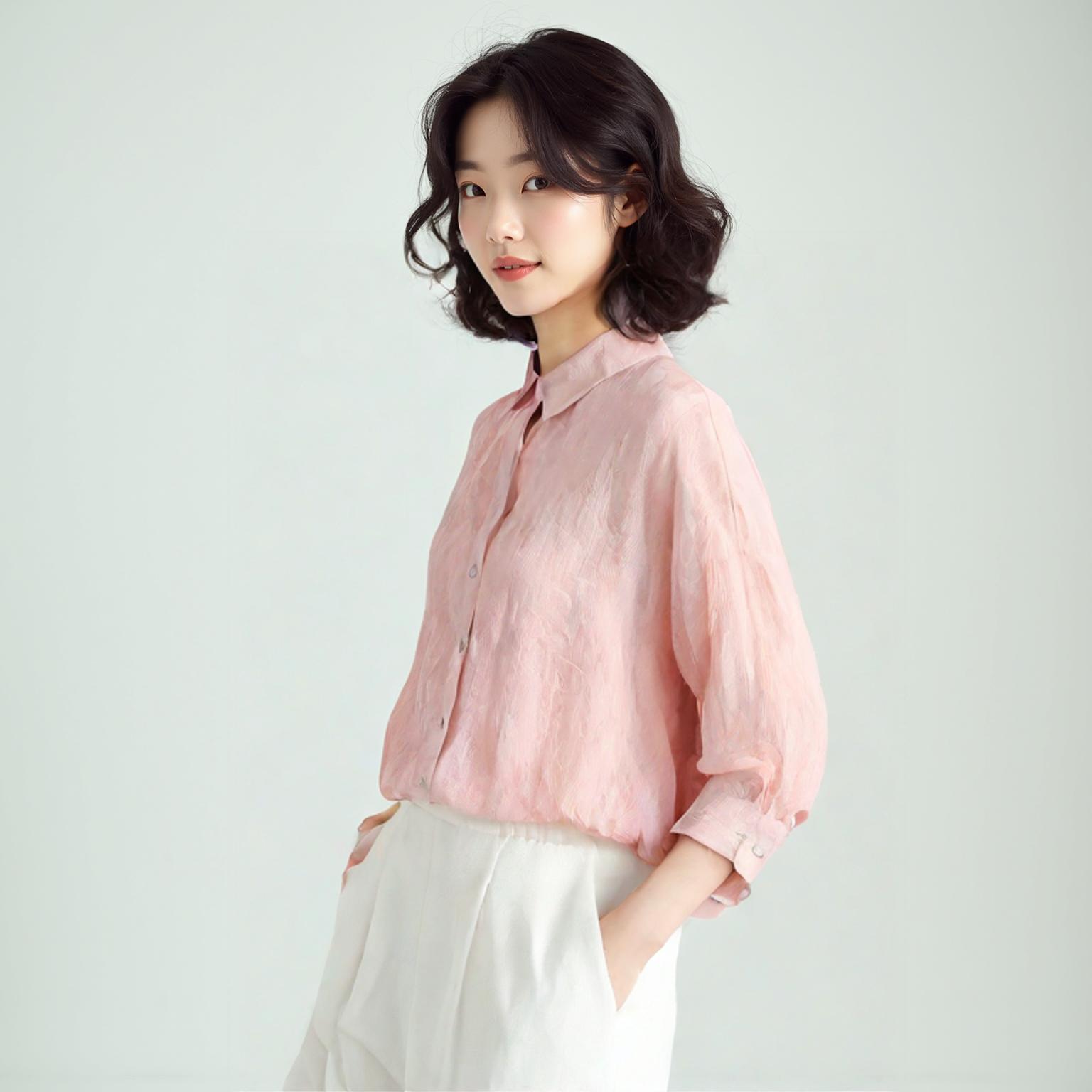 자라 블라우스