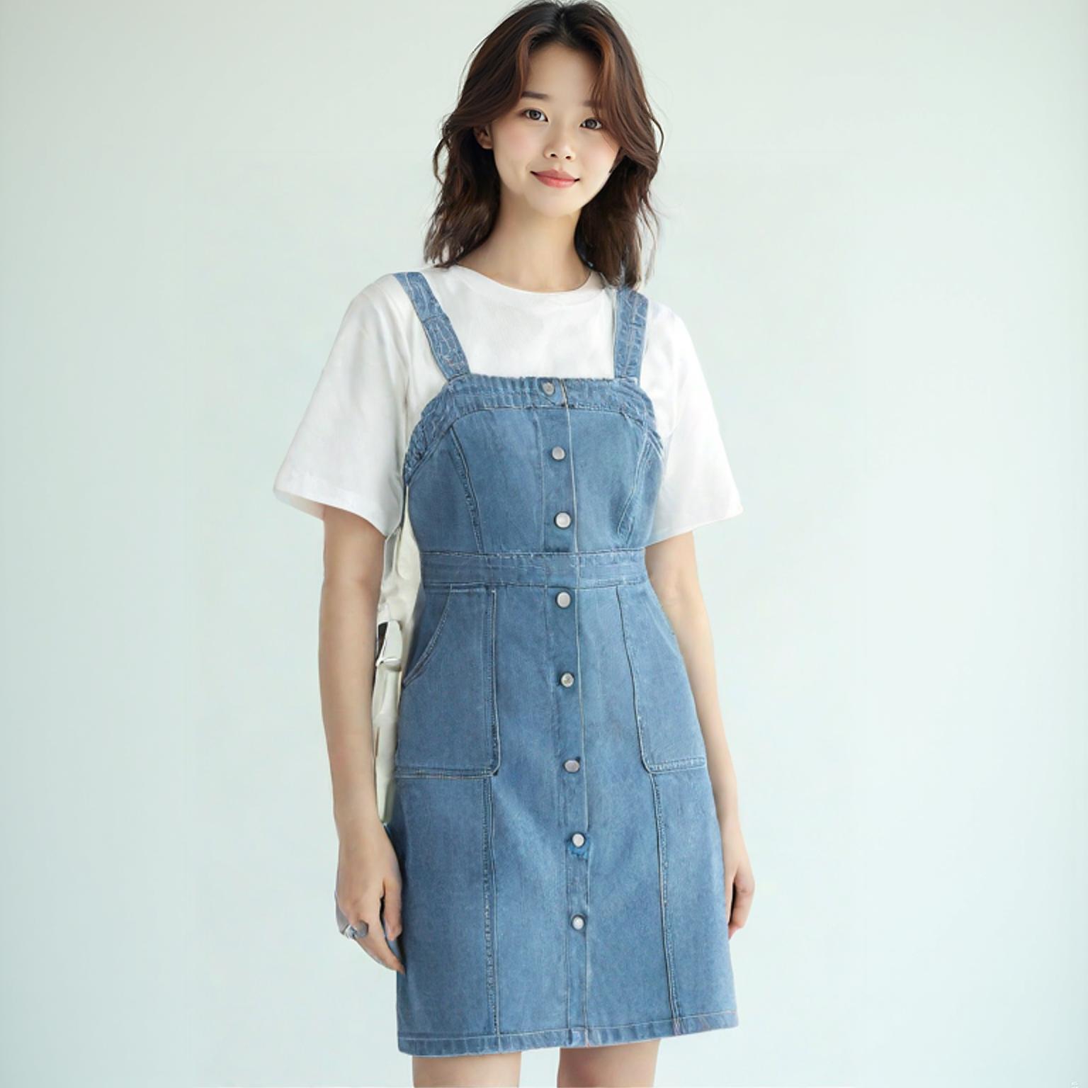 앳코너 미디원피스