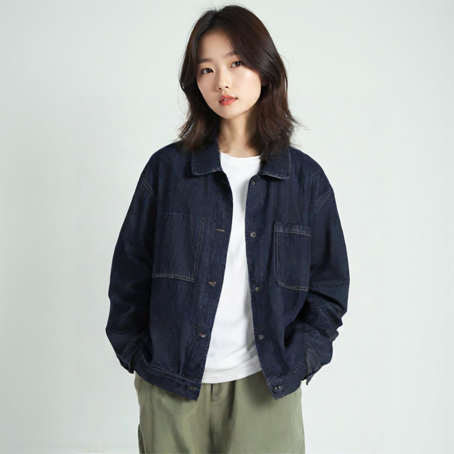 해브해드 데님재킷