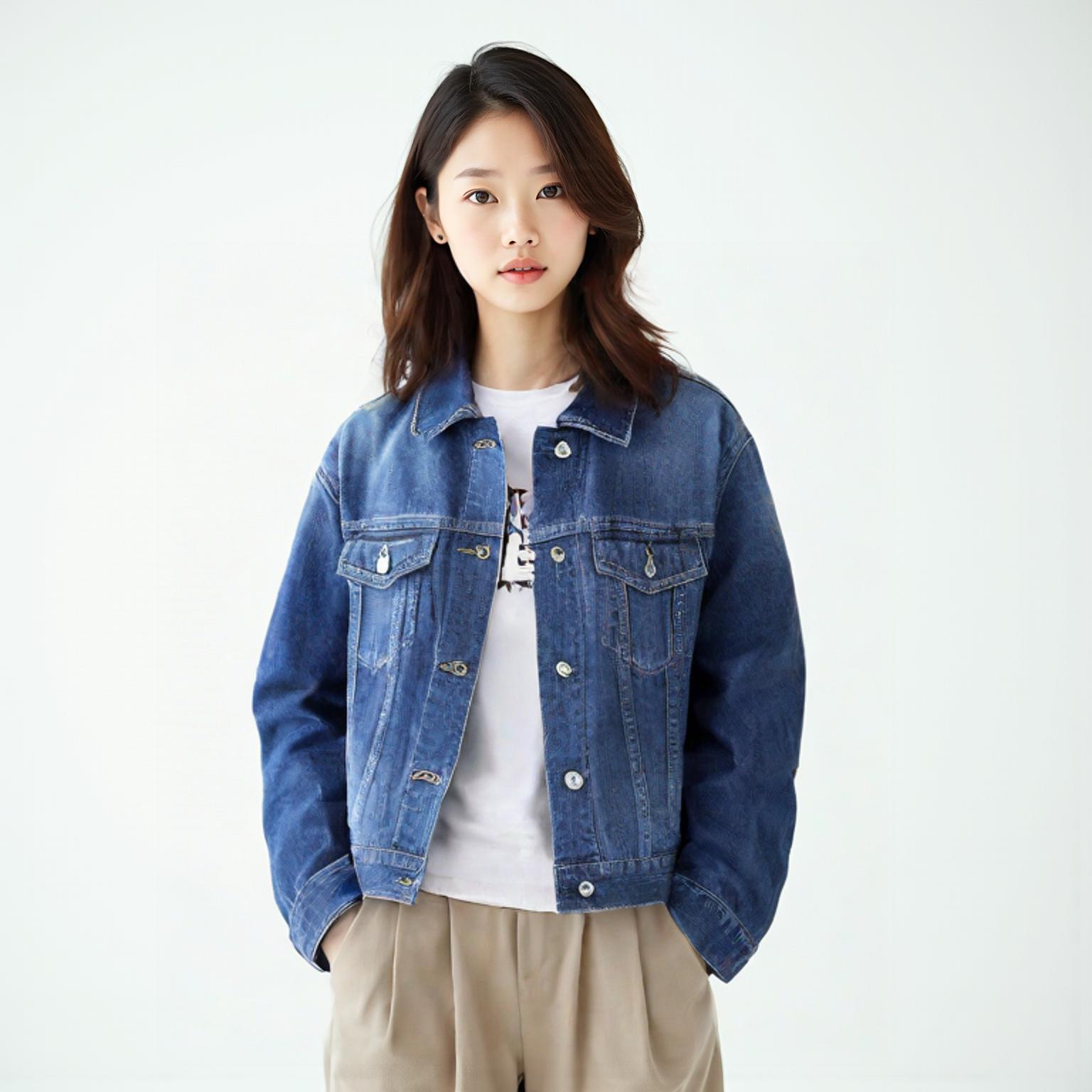 유니클로 데님재킷