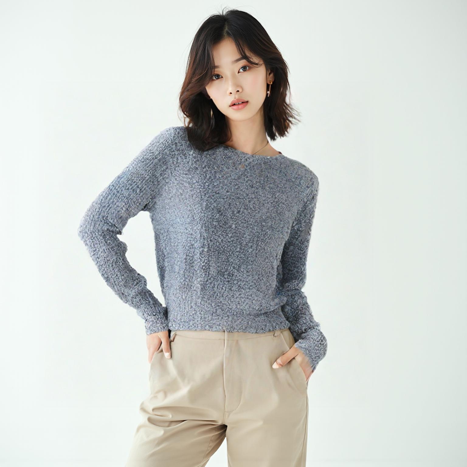 에이치엔엠 보트넥니트