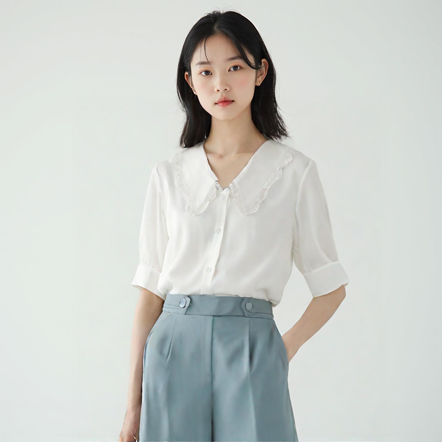 더아이잗 블라우스