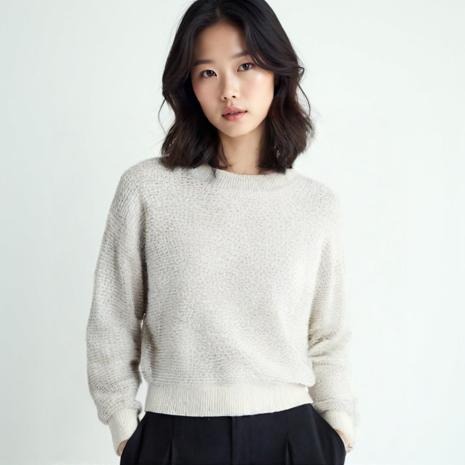 랑방 라운드니트