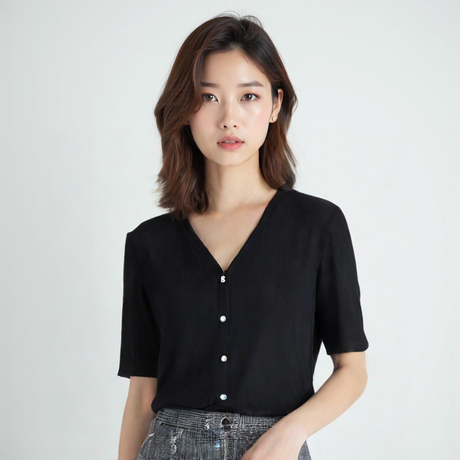 탑텐 브이넥카디건