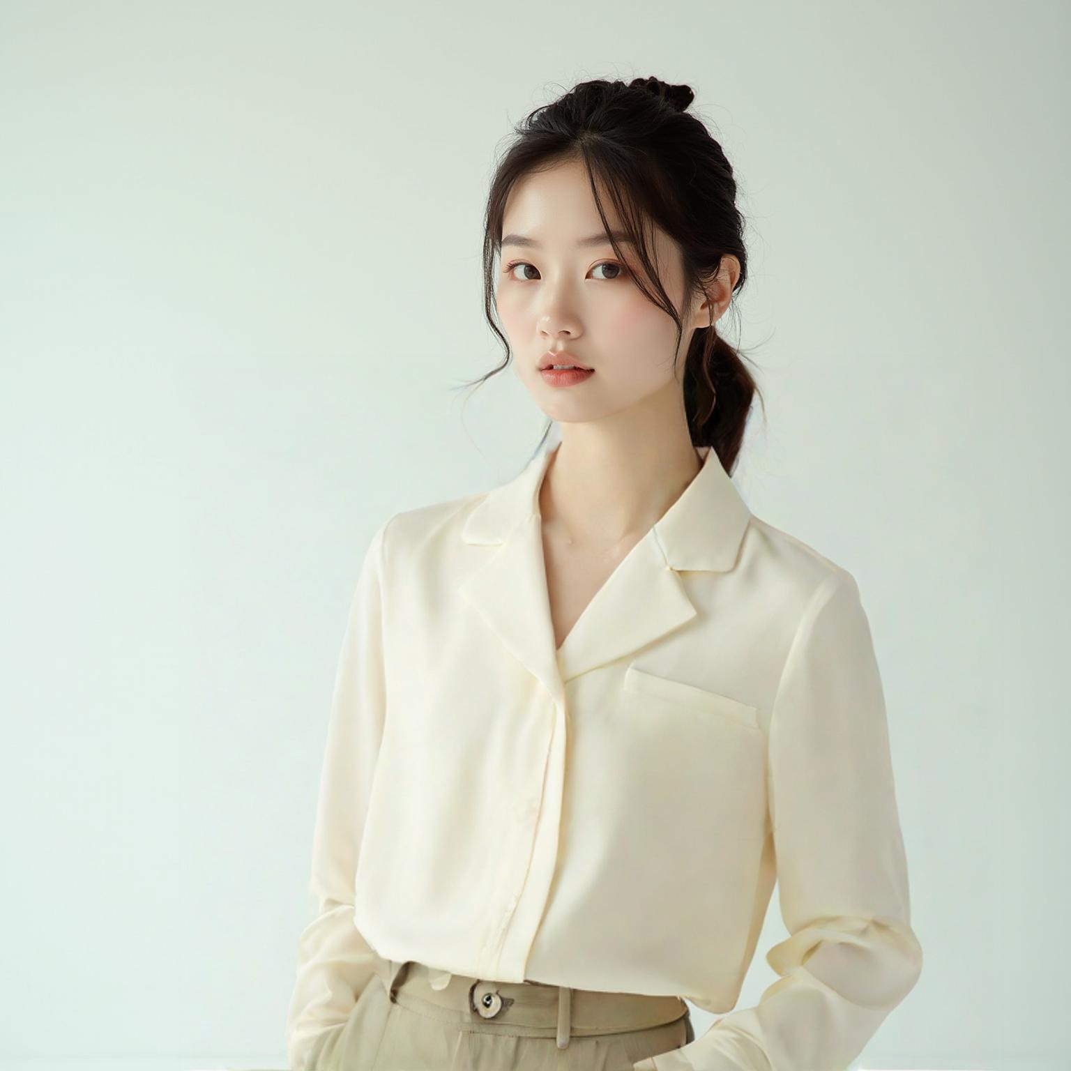 에스쏠레지아 블라우스