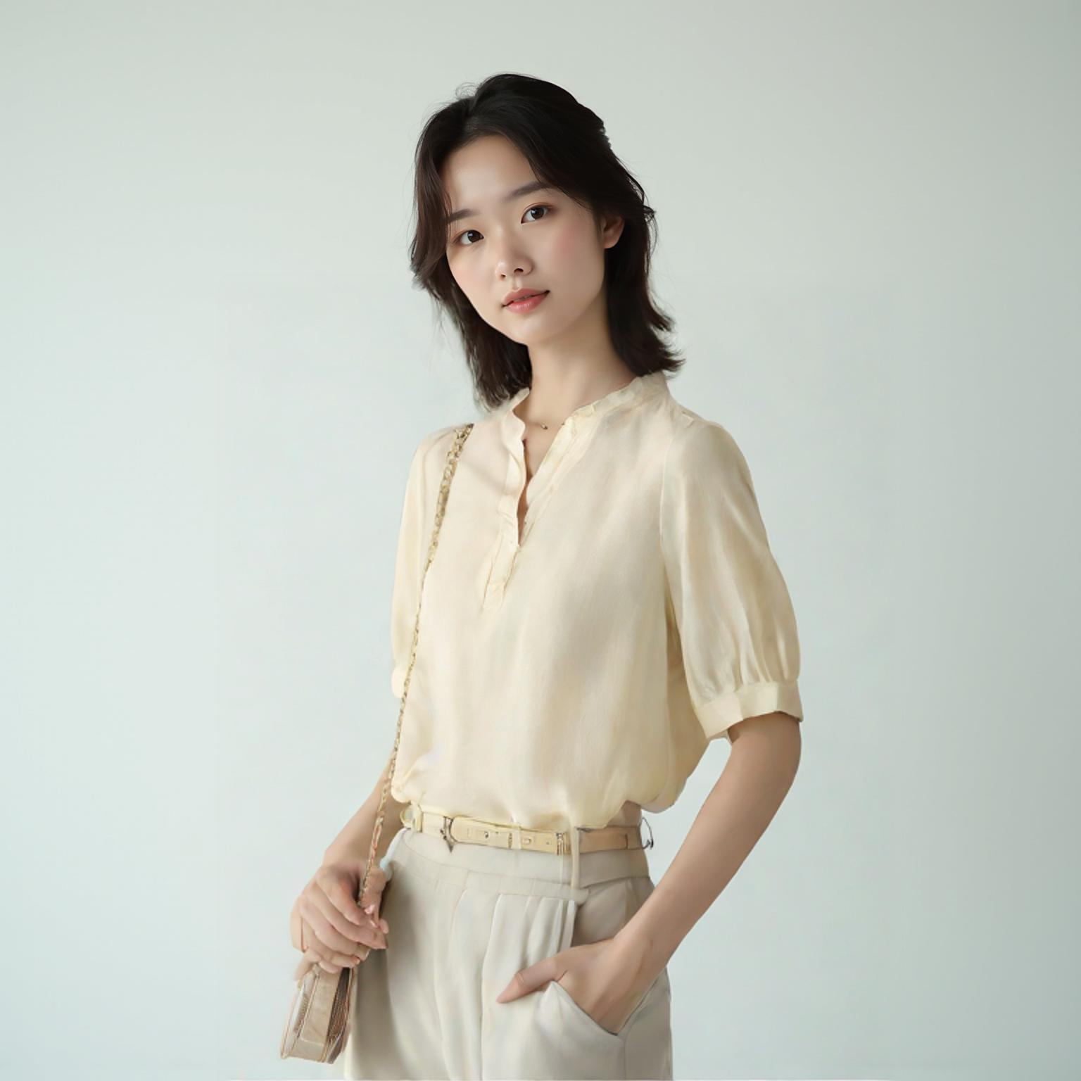 씨씨콜렉트 블라우스