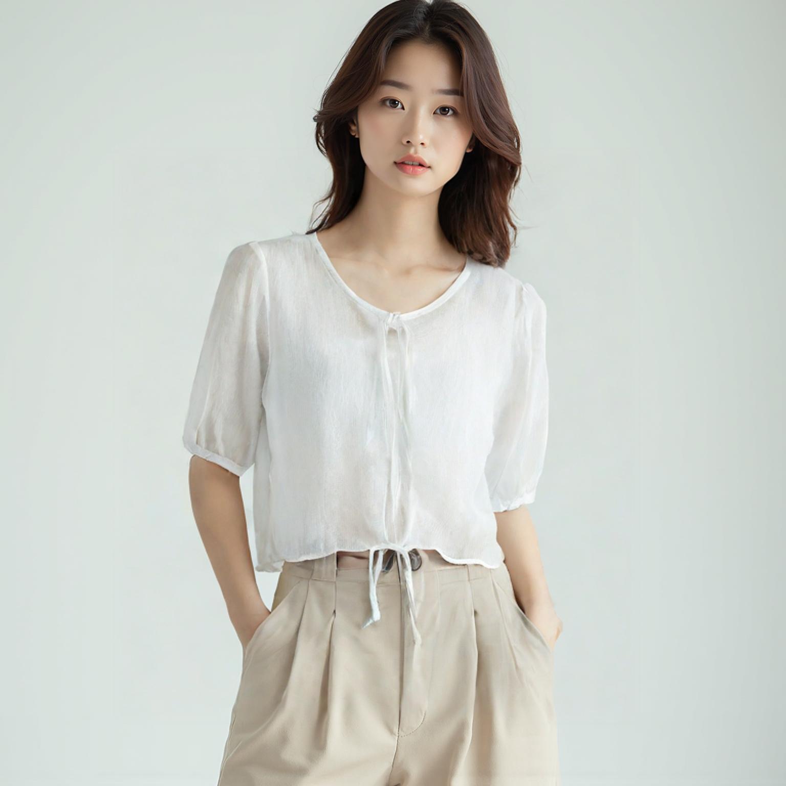 에잇세컨즈 블라우스