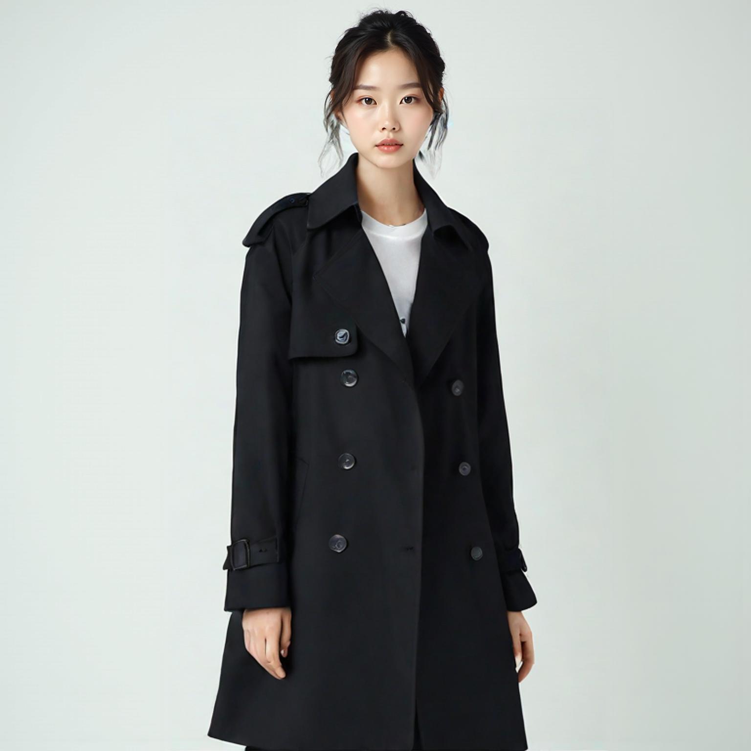 아보카도 트렌치코트