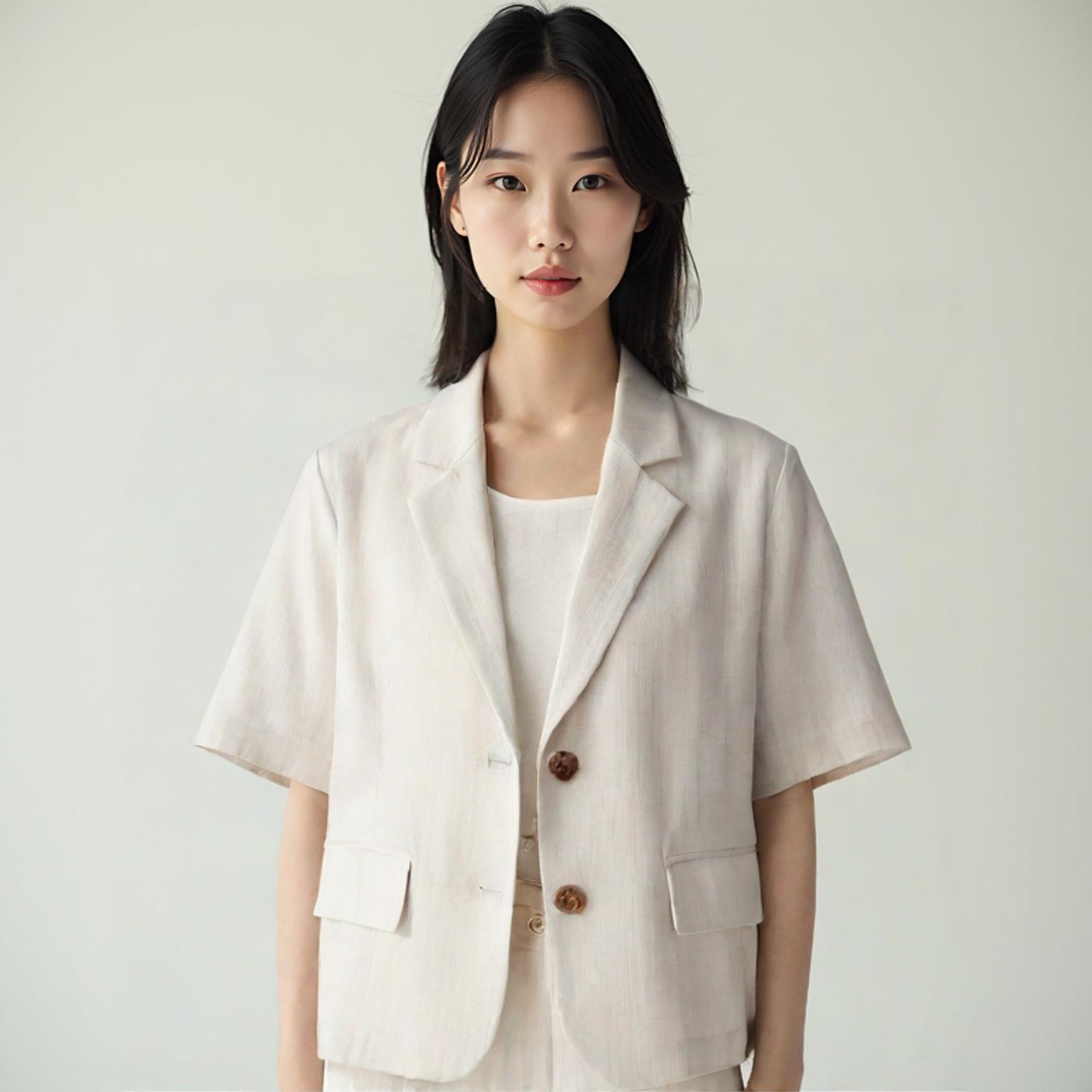 미쏘 리넨재킷