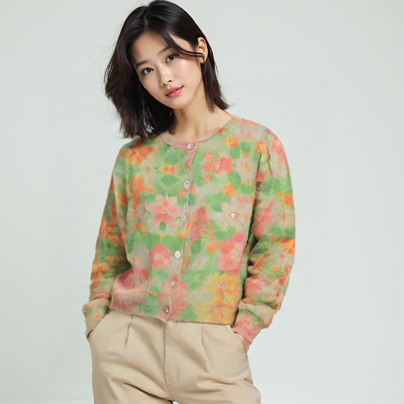 자라 라운드카디건