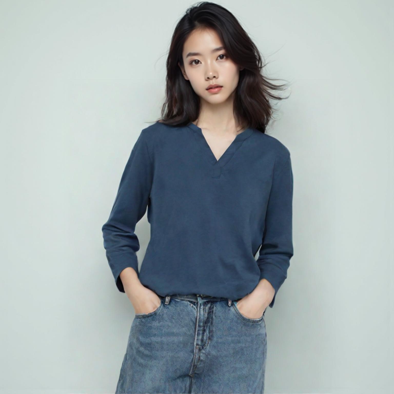 테이트 긴팔티셔츠