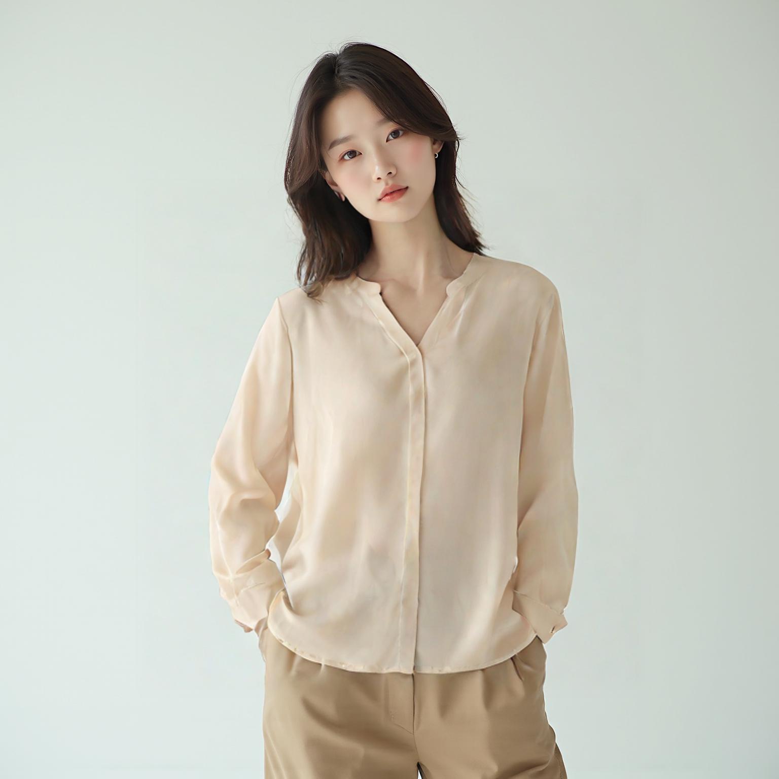 미쏘 블라우스