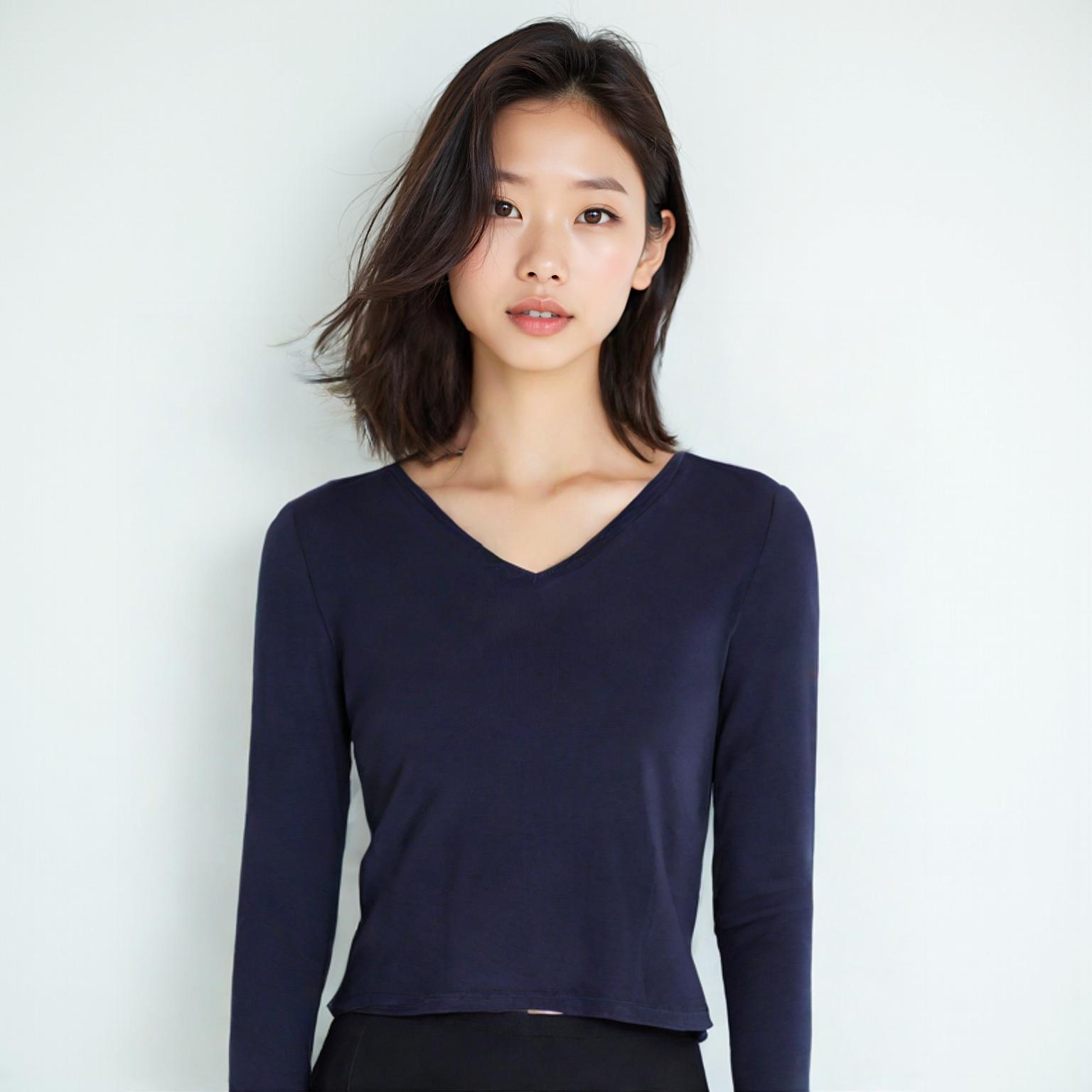 유니클로 긴팔티셔츠