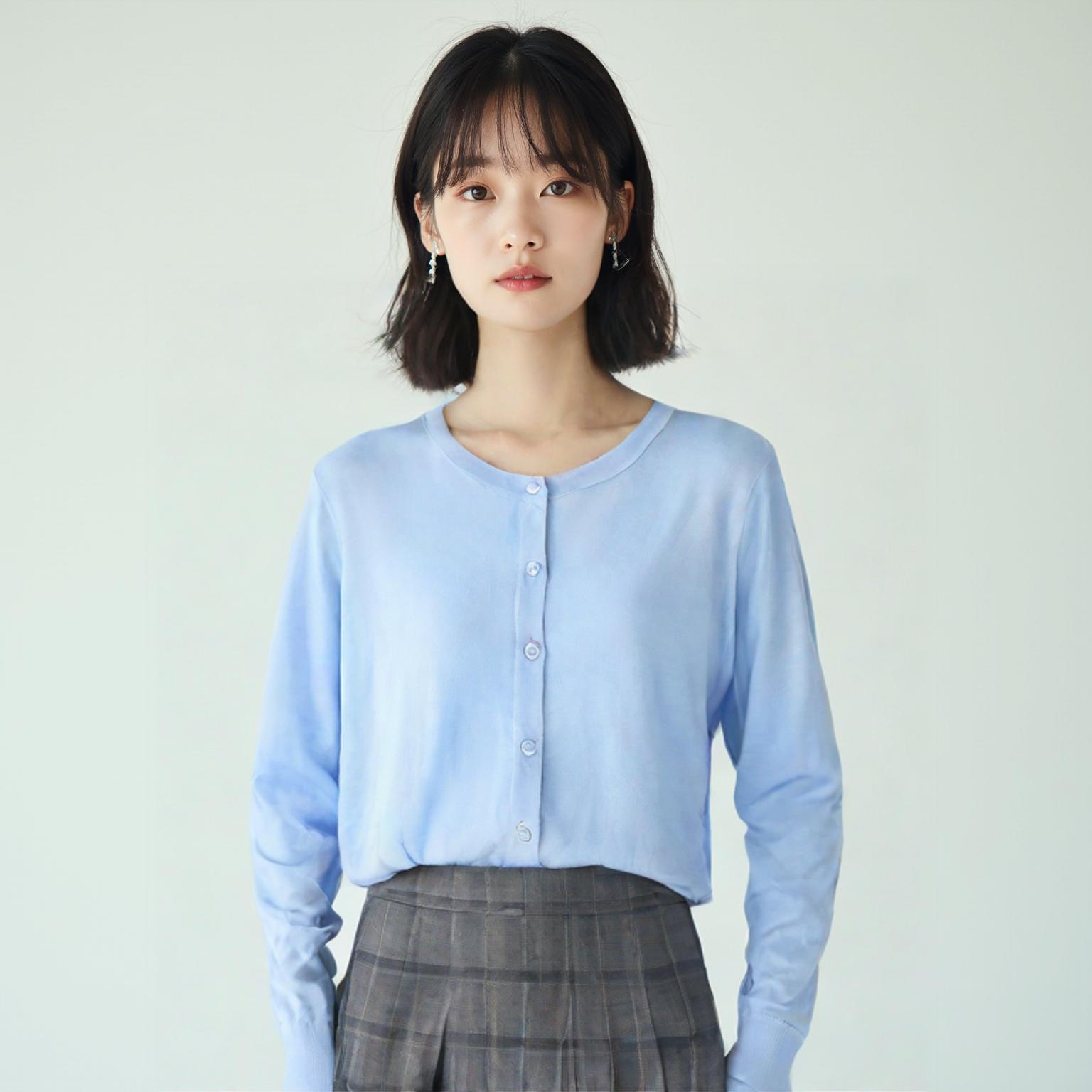 클라비스 라운드카디건