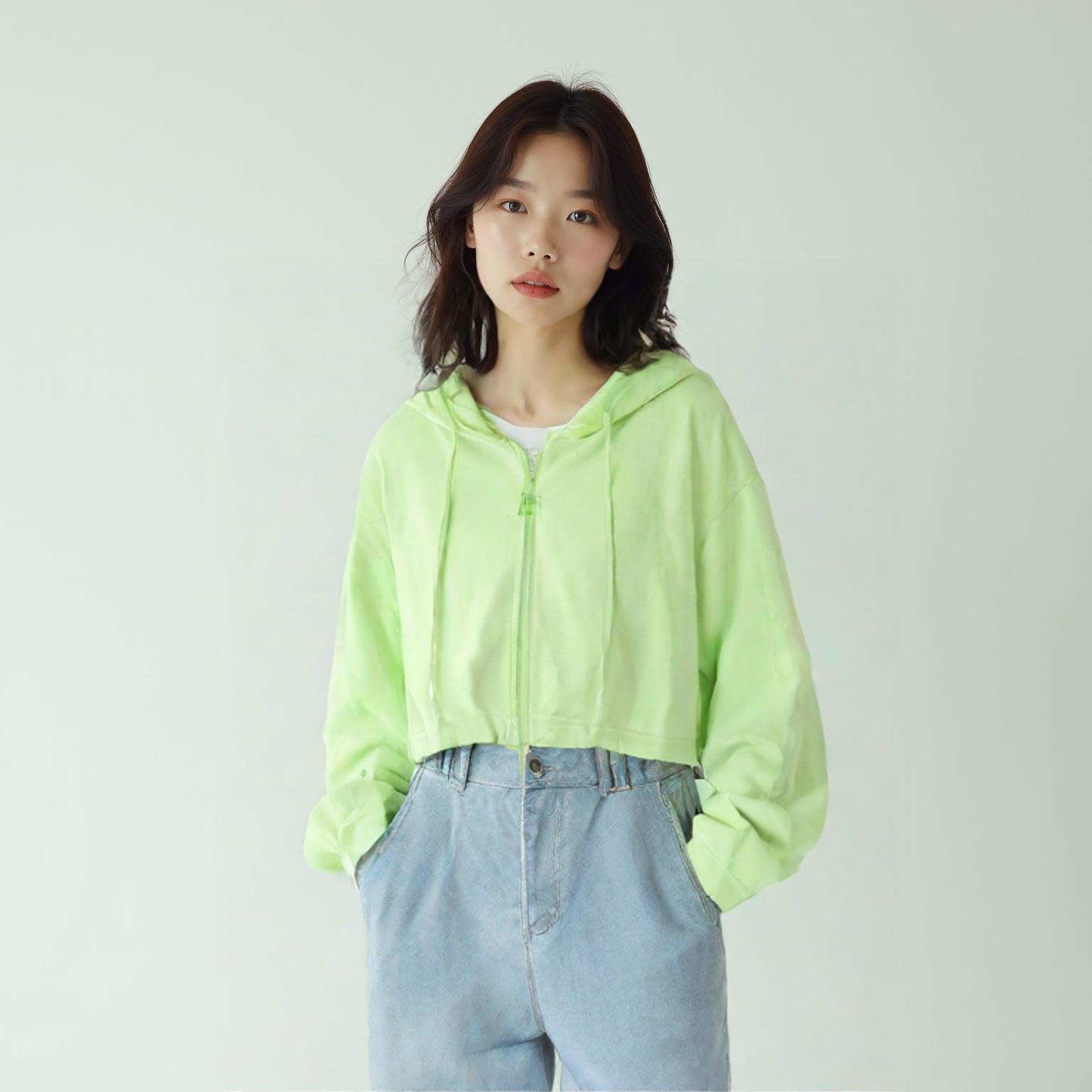 젝시믹스 후드집업