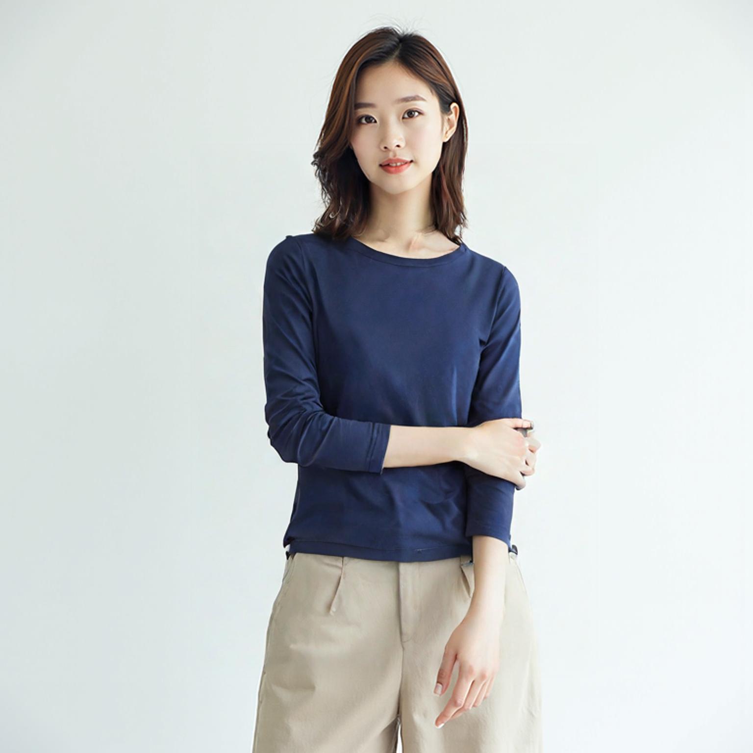 무인양품 긴팔티셔츠