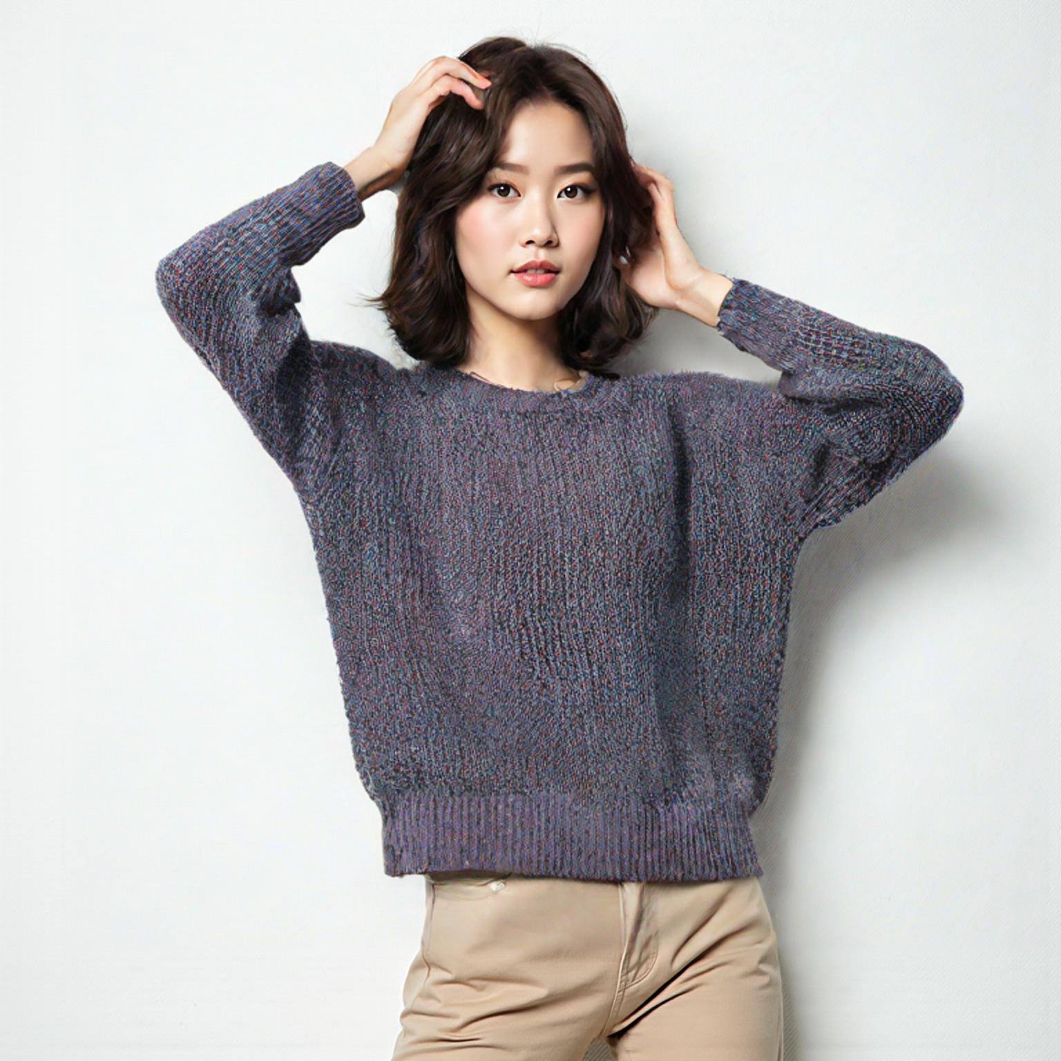 아메리칸 어패럴 라운드니트